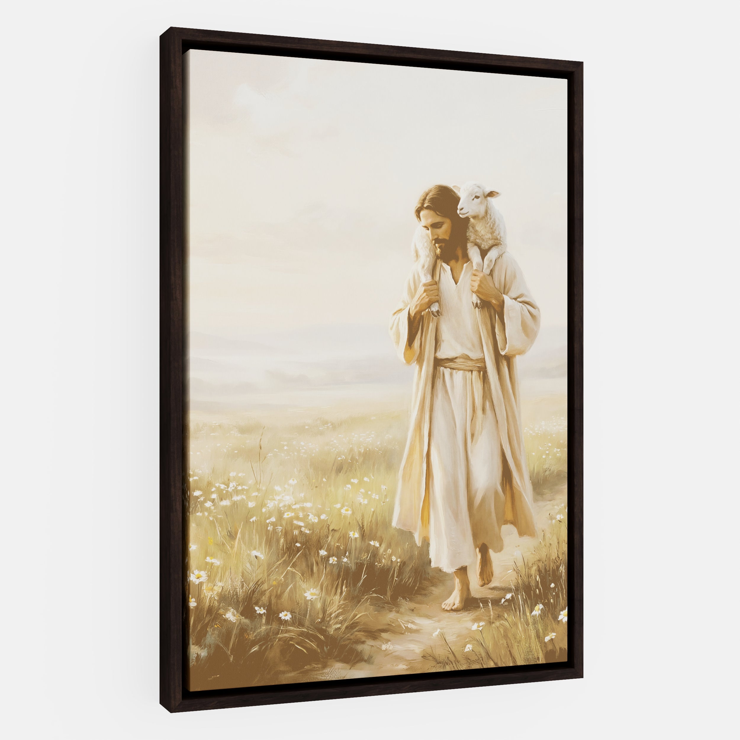 Upon His Shoulders - Canvas