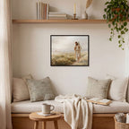 Upon His Shoulders - Canvas