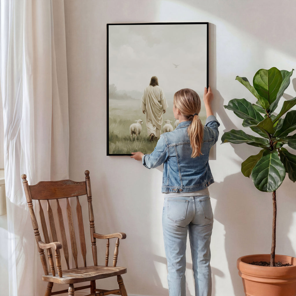 They Follow Him - Canvas
