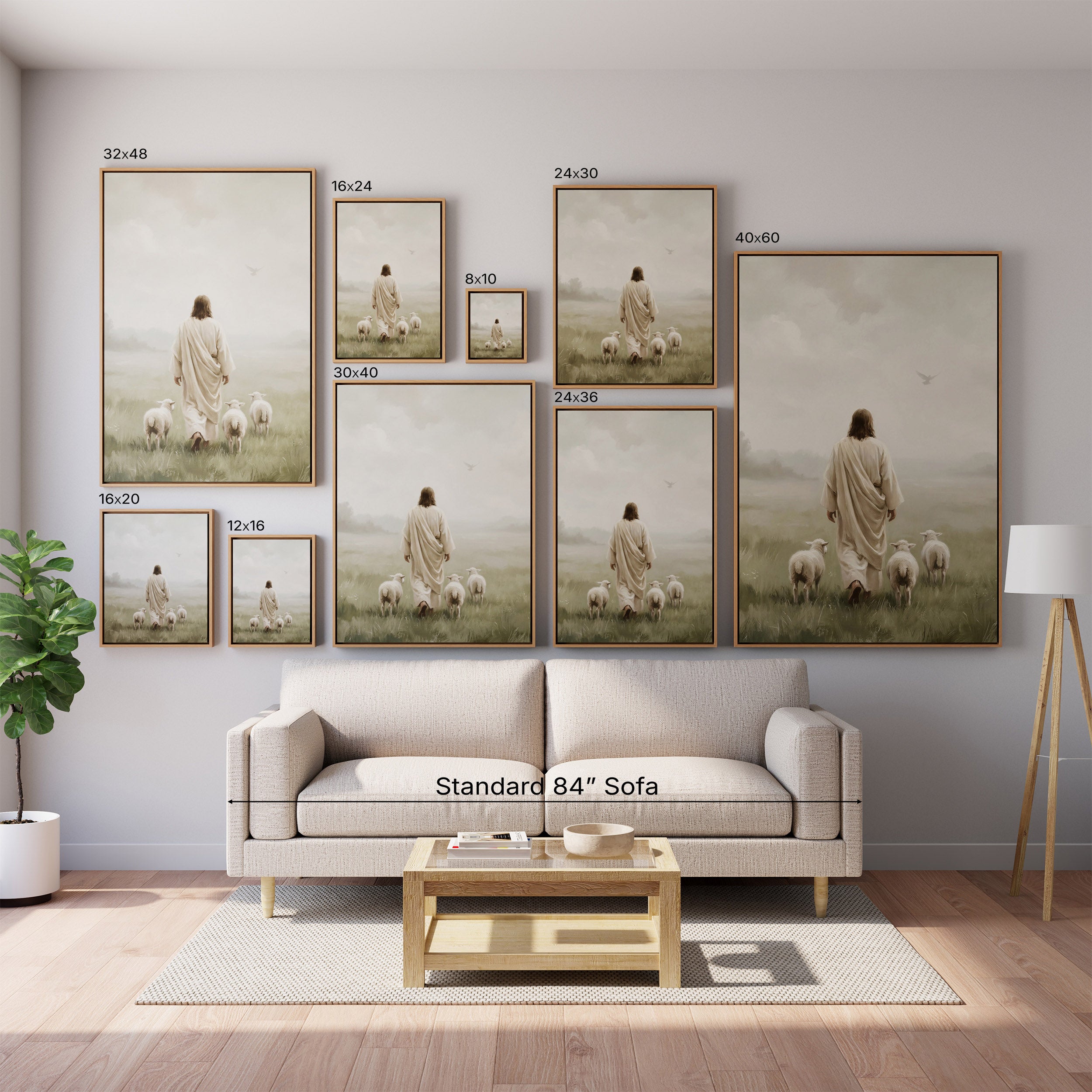 They Follow Him - Canvas