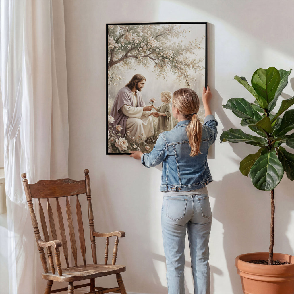 He Delights in You - Canvas