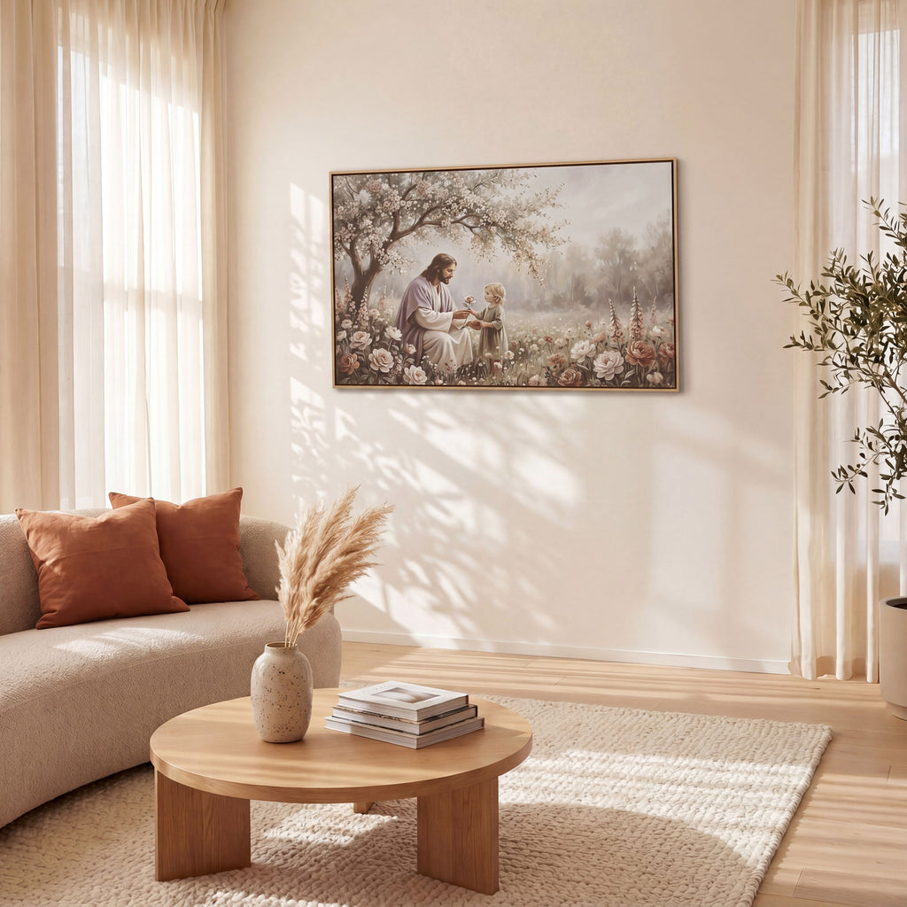 He Delights in You - Canvas