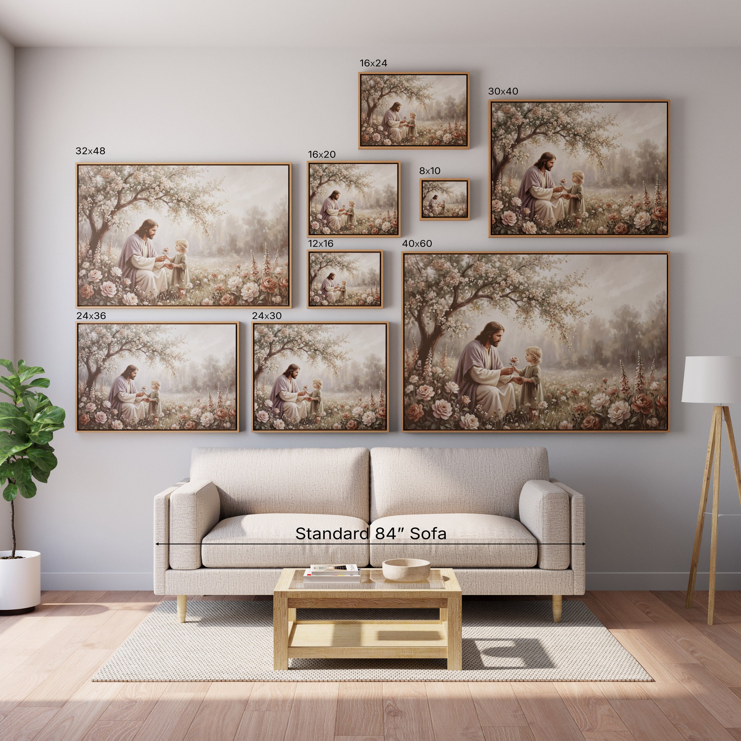 He Delights in You - Canvas