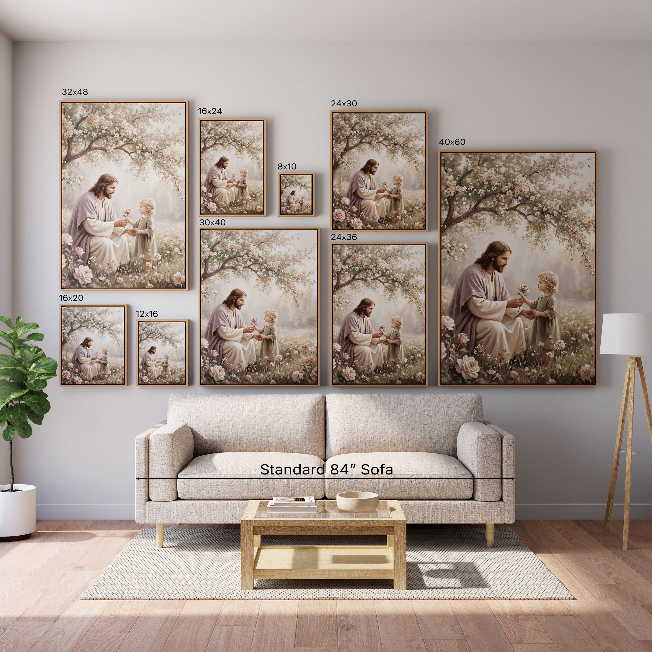 He Delights in You - Canvas