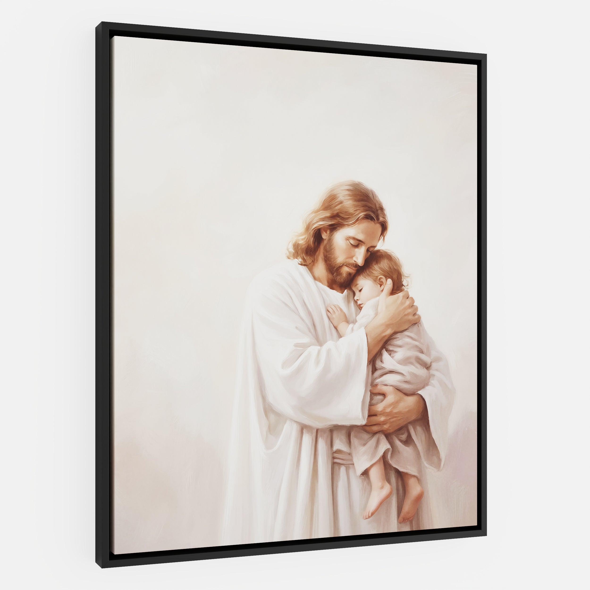 Safe in His Arms - Canvas