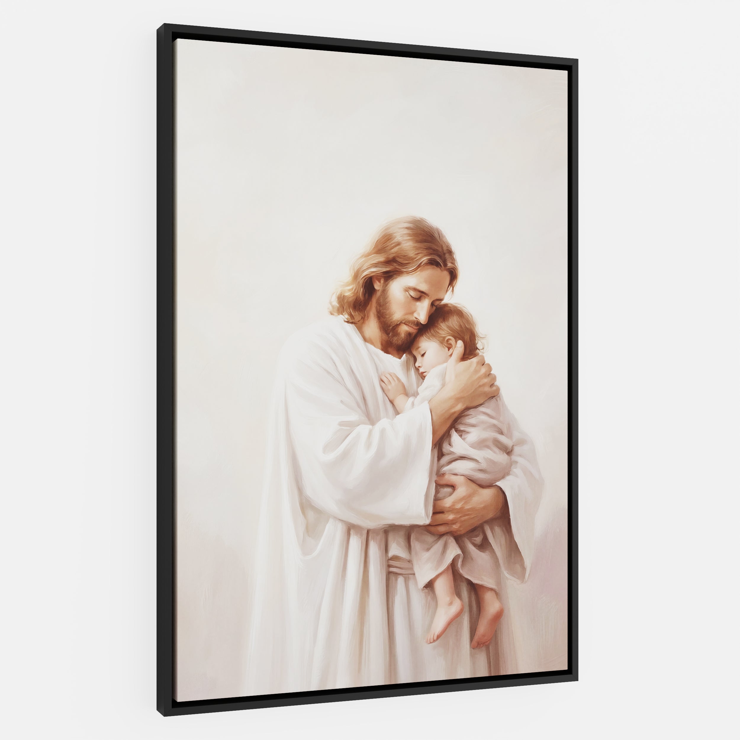 Safe in His Arms - Canvas
