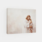 Safe in His Arms - Canvas