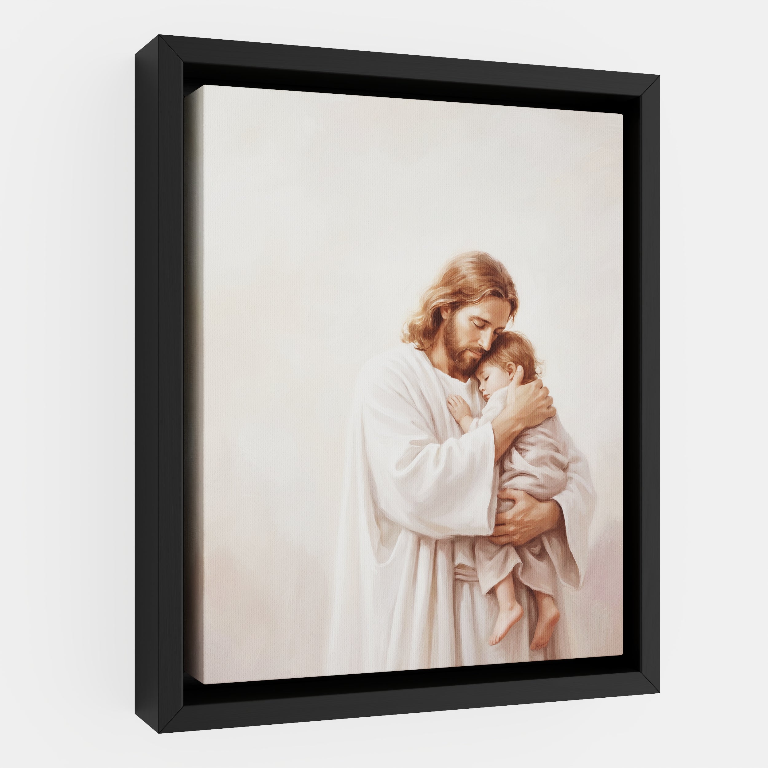 Safe in His Arms - Canvas