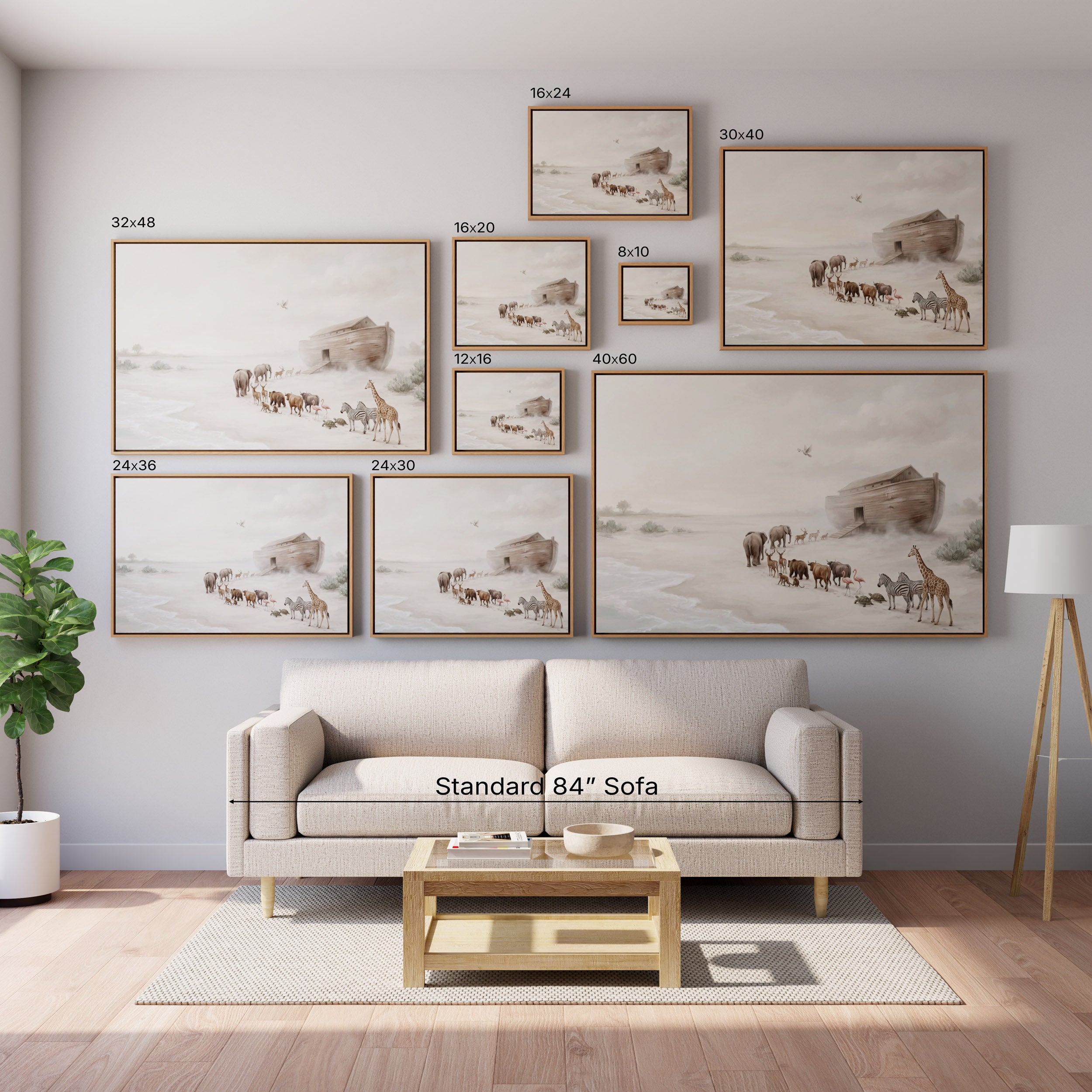 Noah's Ark - Canvas