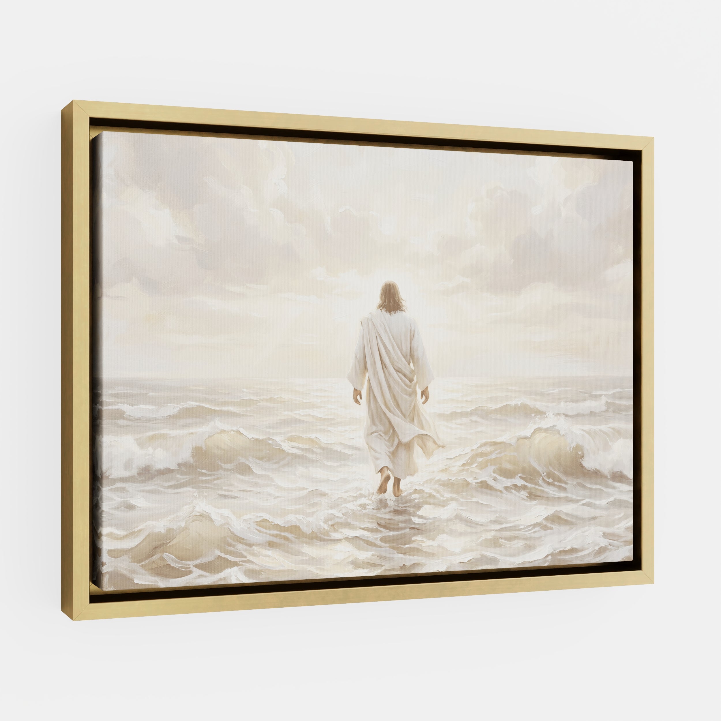Even the Waves Obey - Canvas