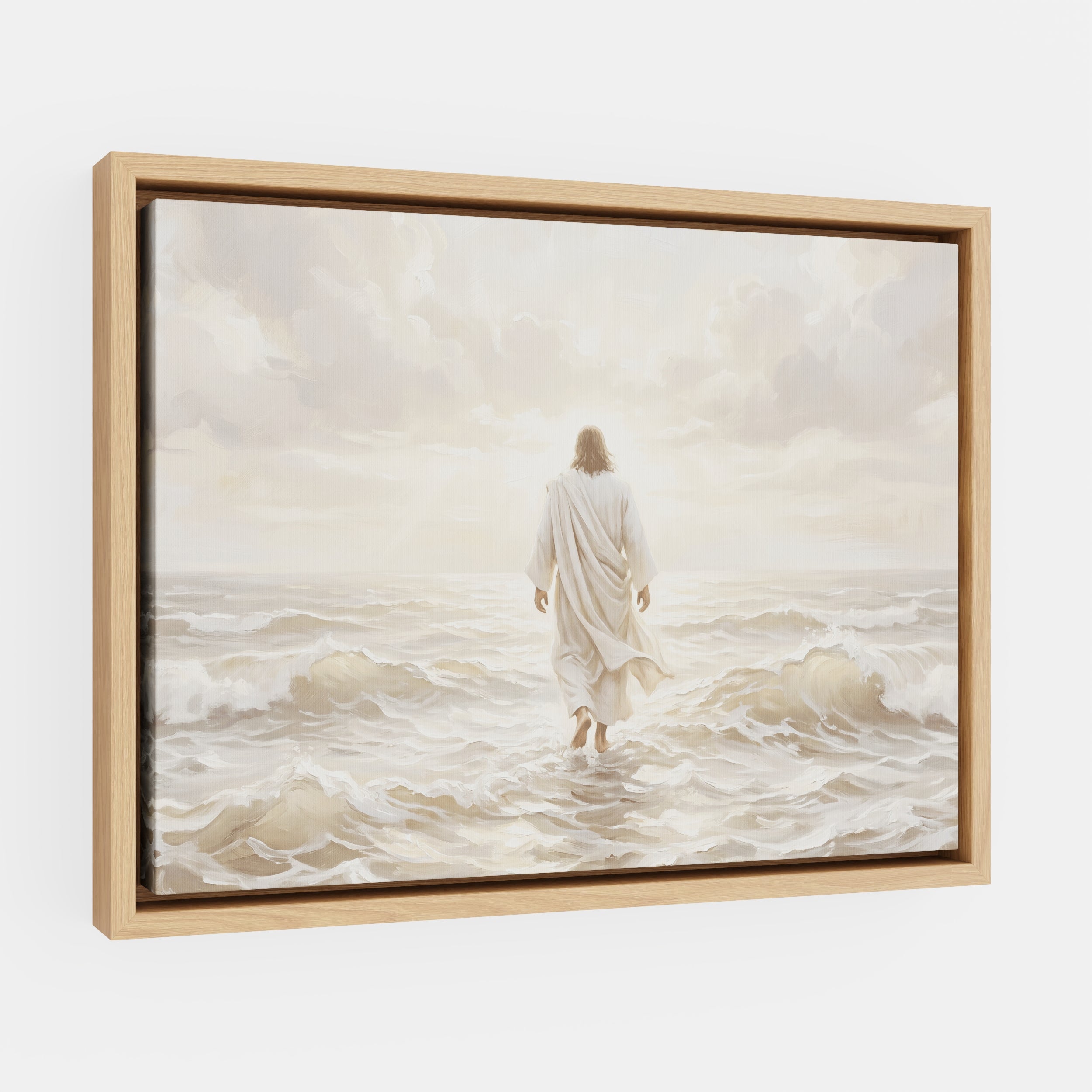 Even the Waves Obey - Canvas