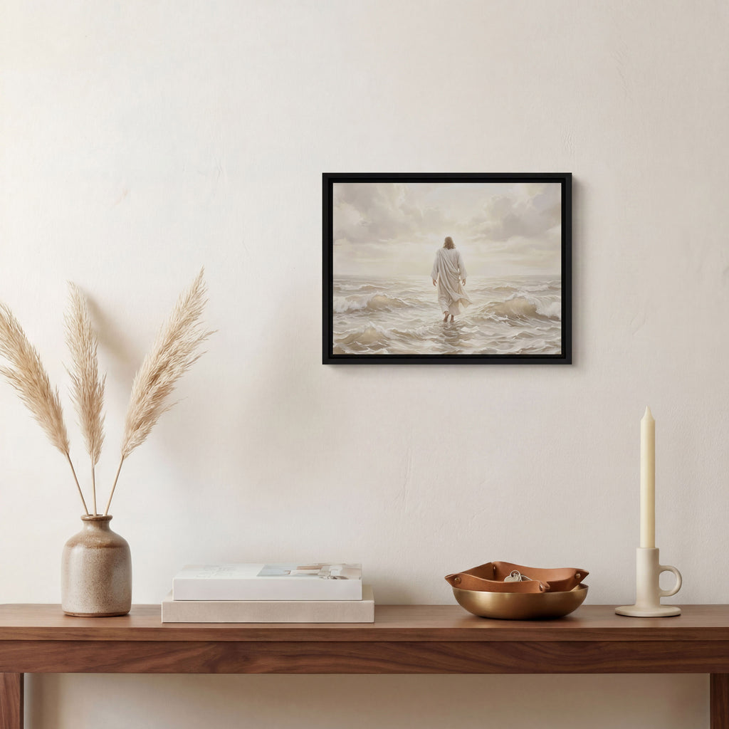 Even the Waves Obey - Canvas
