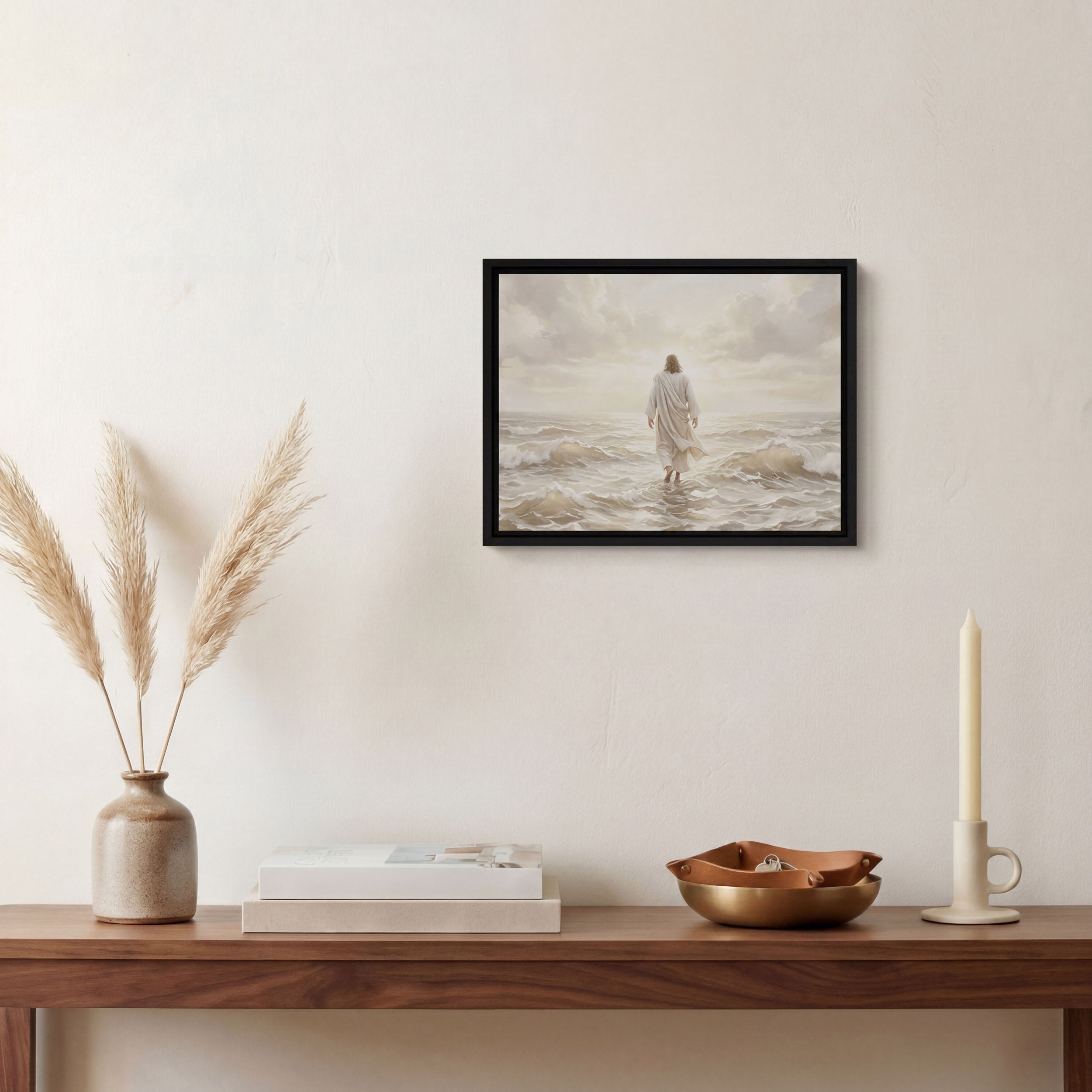 Even the Waves Obey - Canvas
