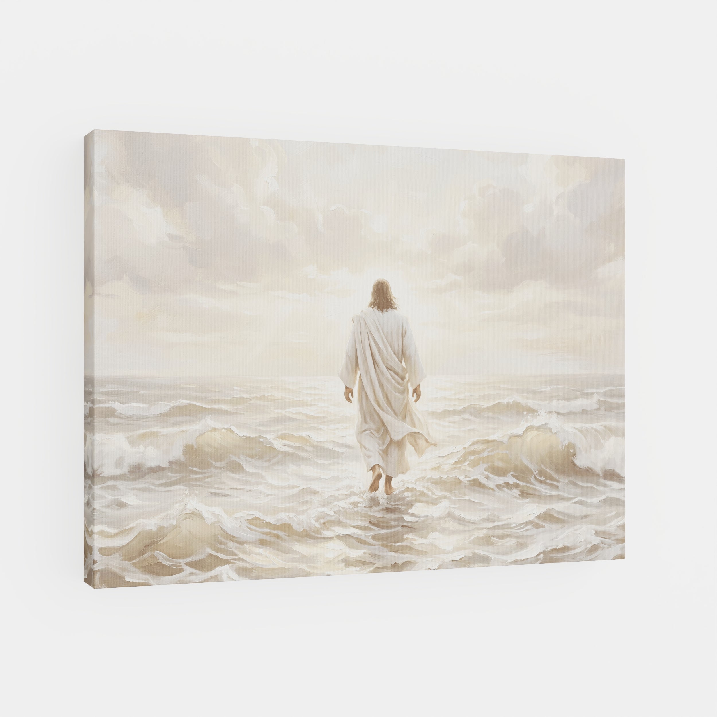 Even the Waves Obey - Canvas