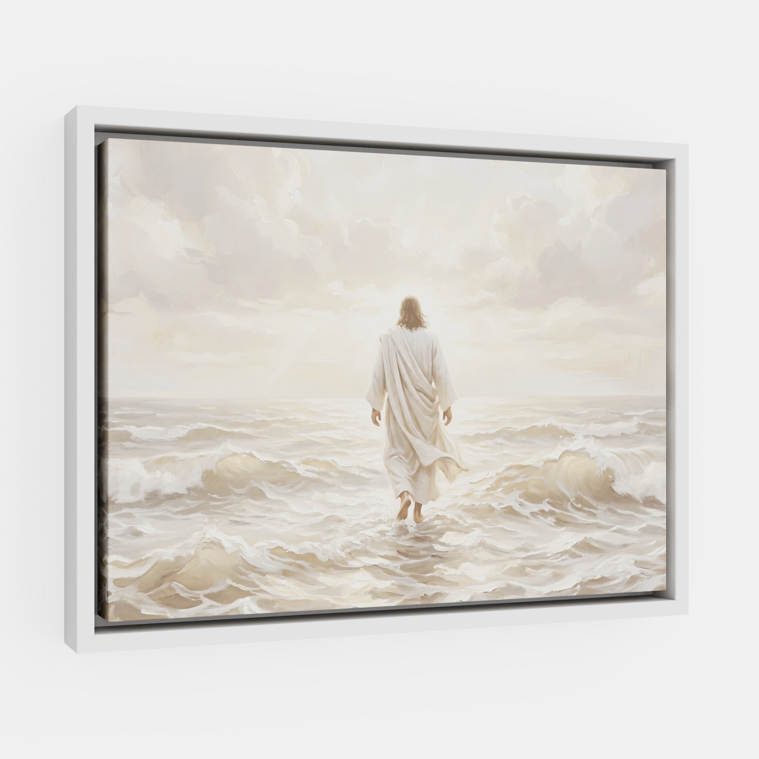 Even the Waves Obey - Canvas