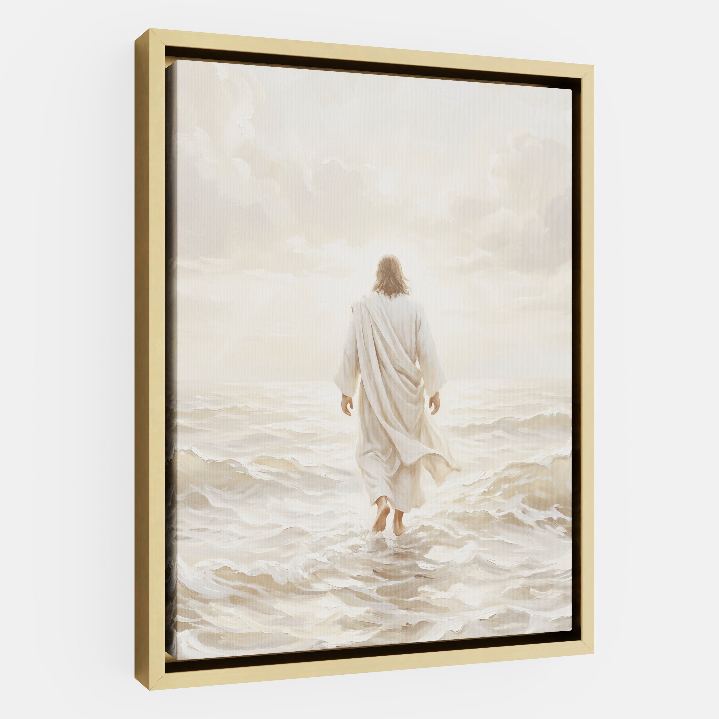 Even the Waves Obey - Canvas
