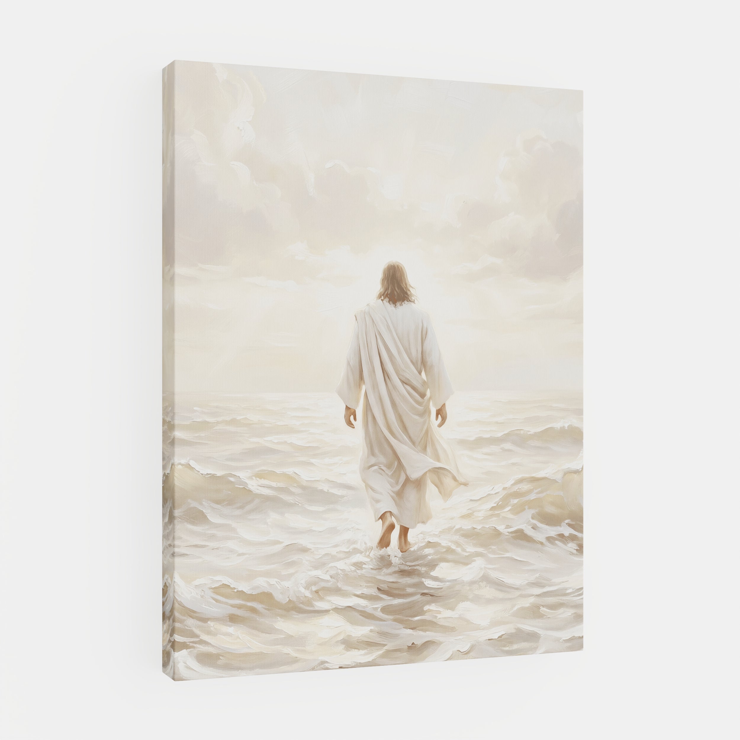 Even the Waves Obey - Canvas