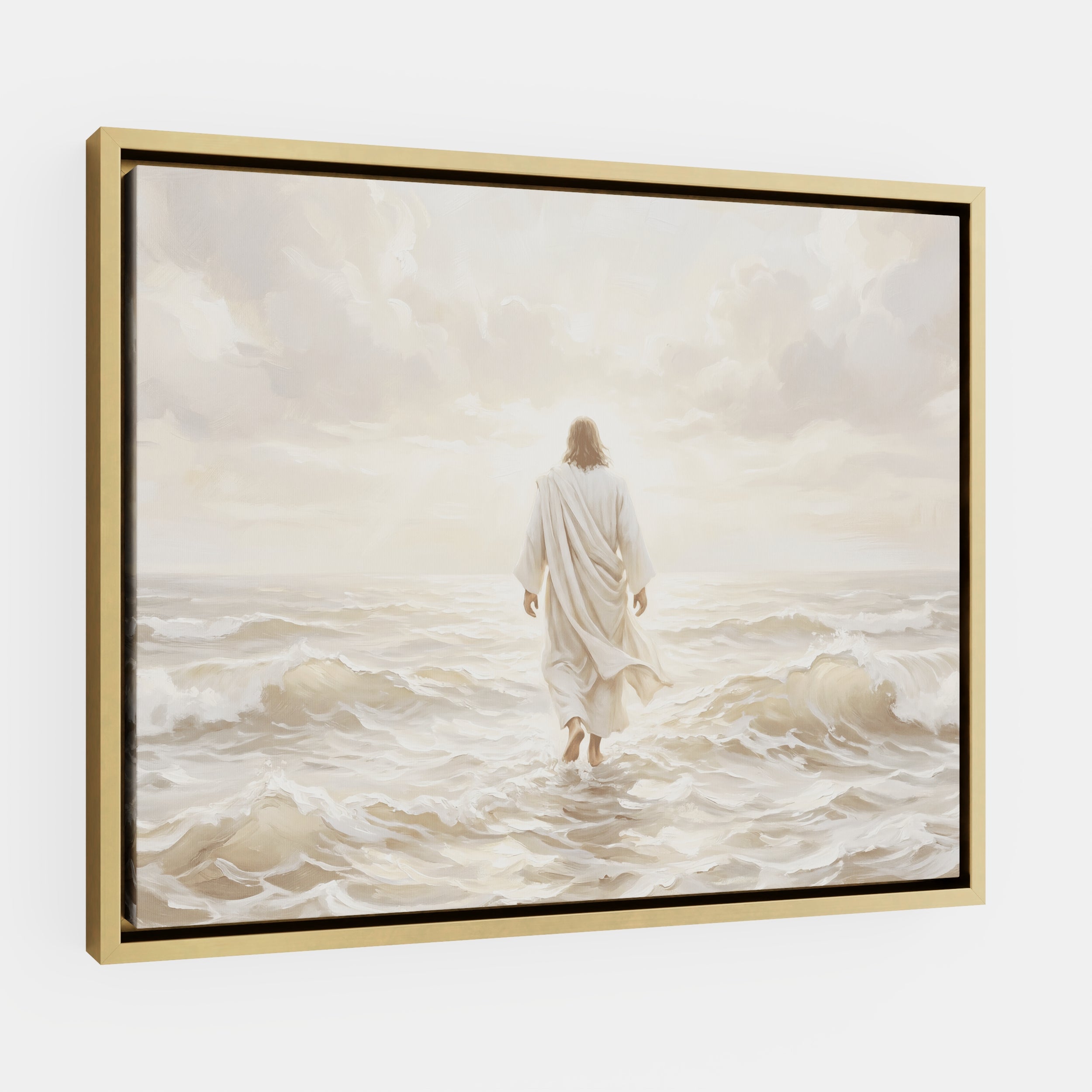 Even the Waves Obey - Canvas