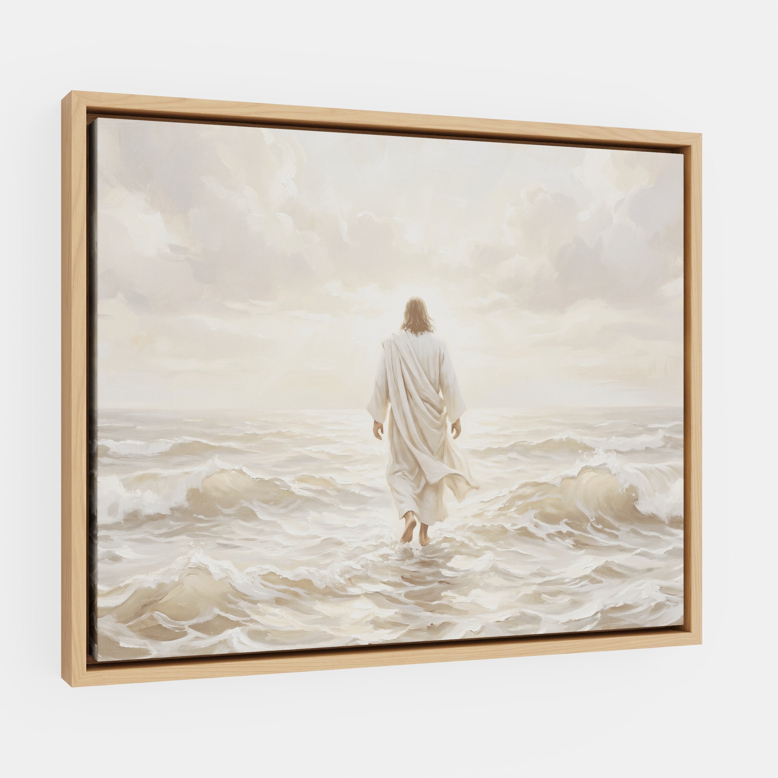 Even the Waves Obey - Canvas