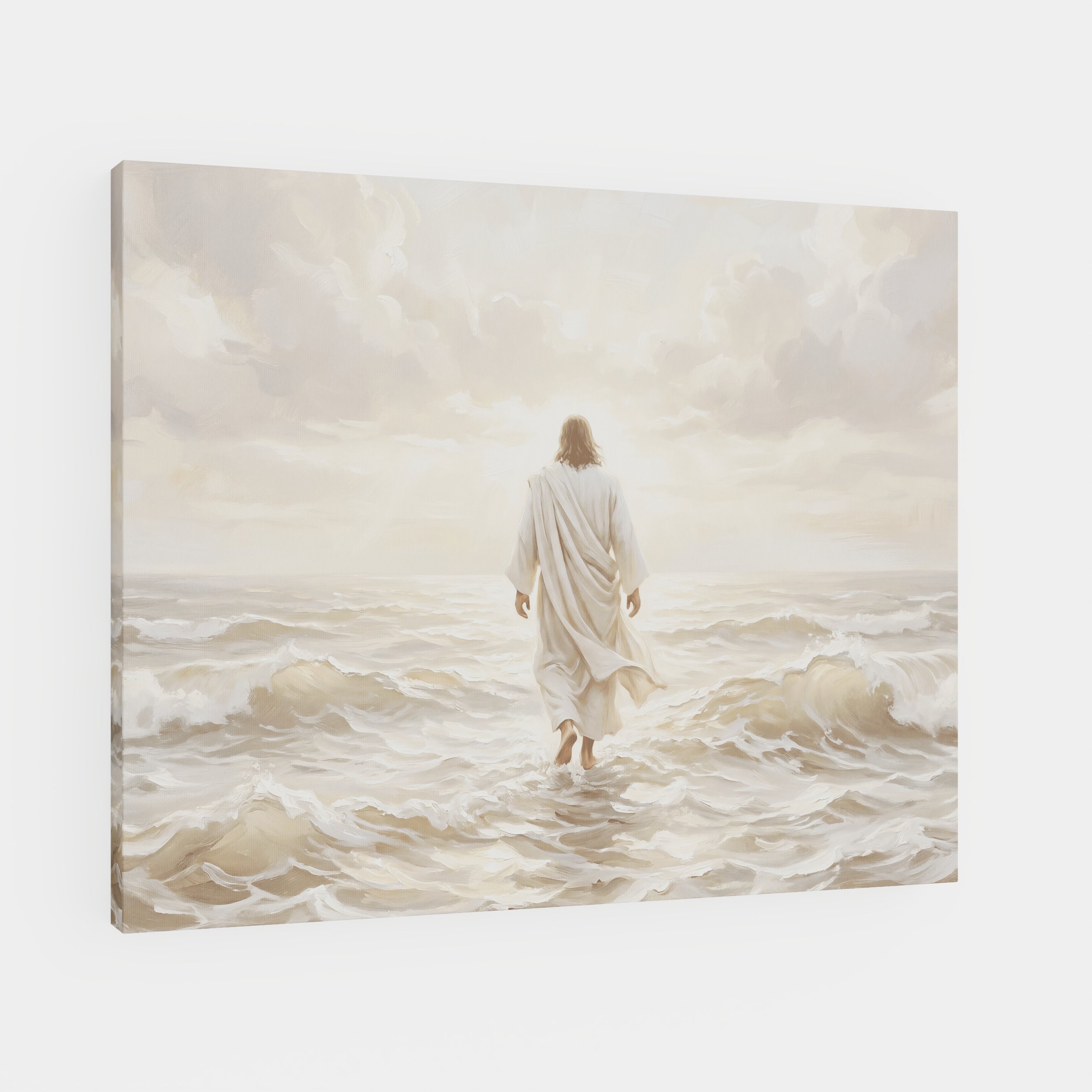 Even the Waves Obey - Canvas
