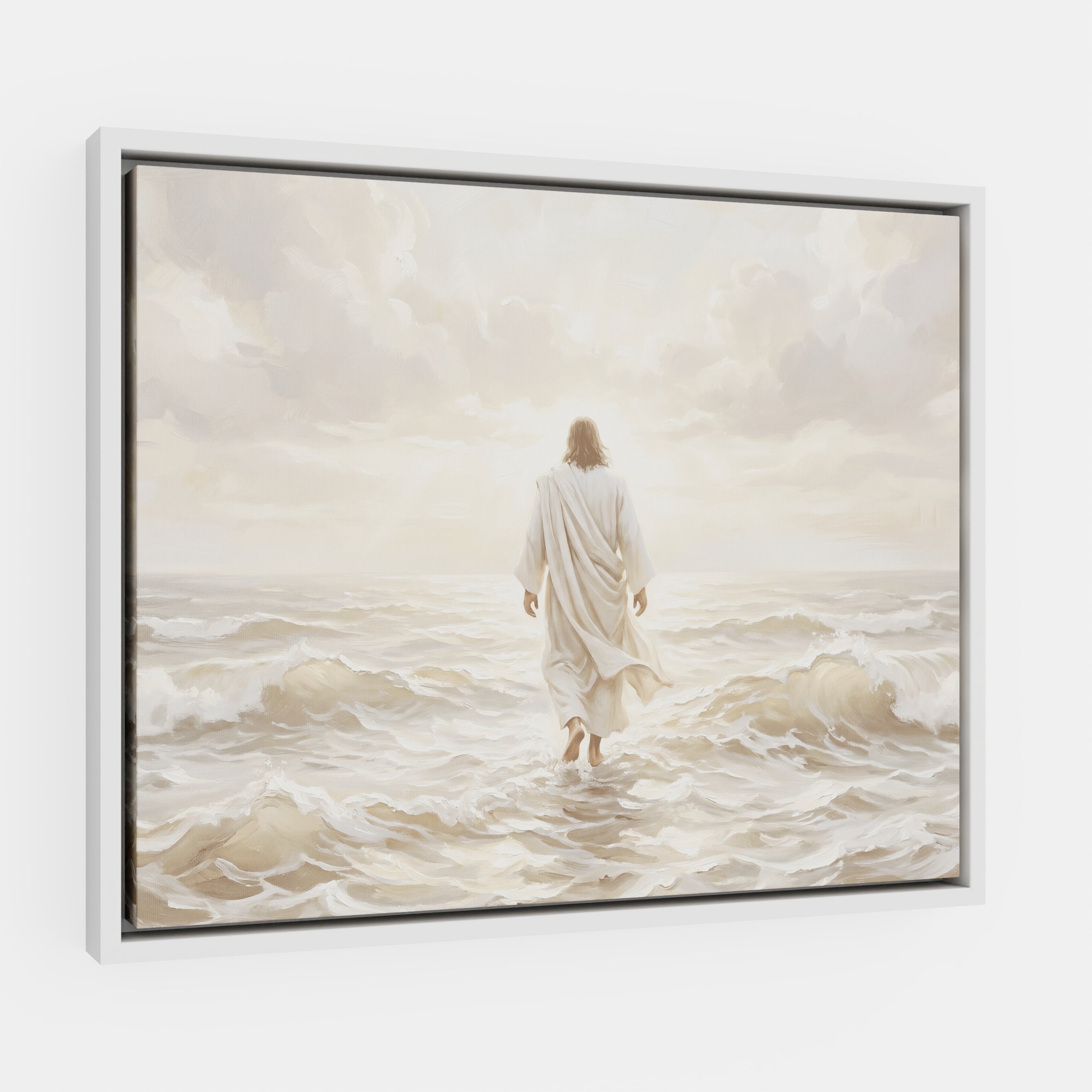 Even the Waves Obey - Canvas