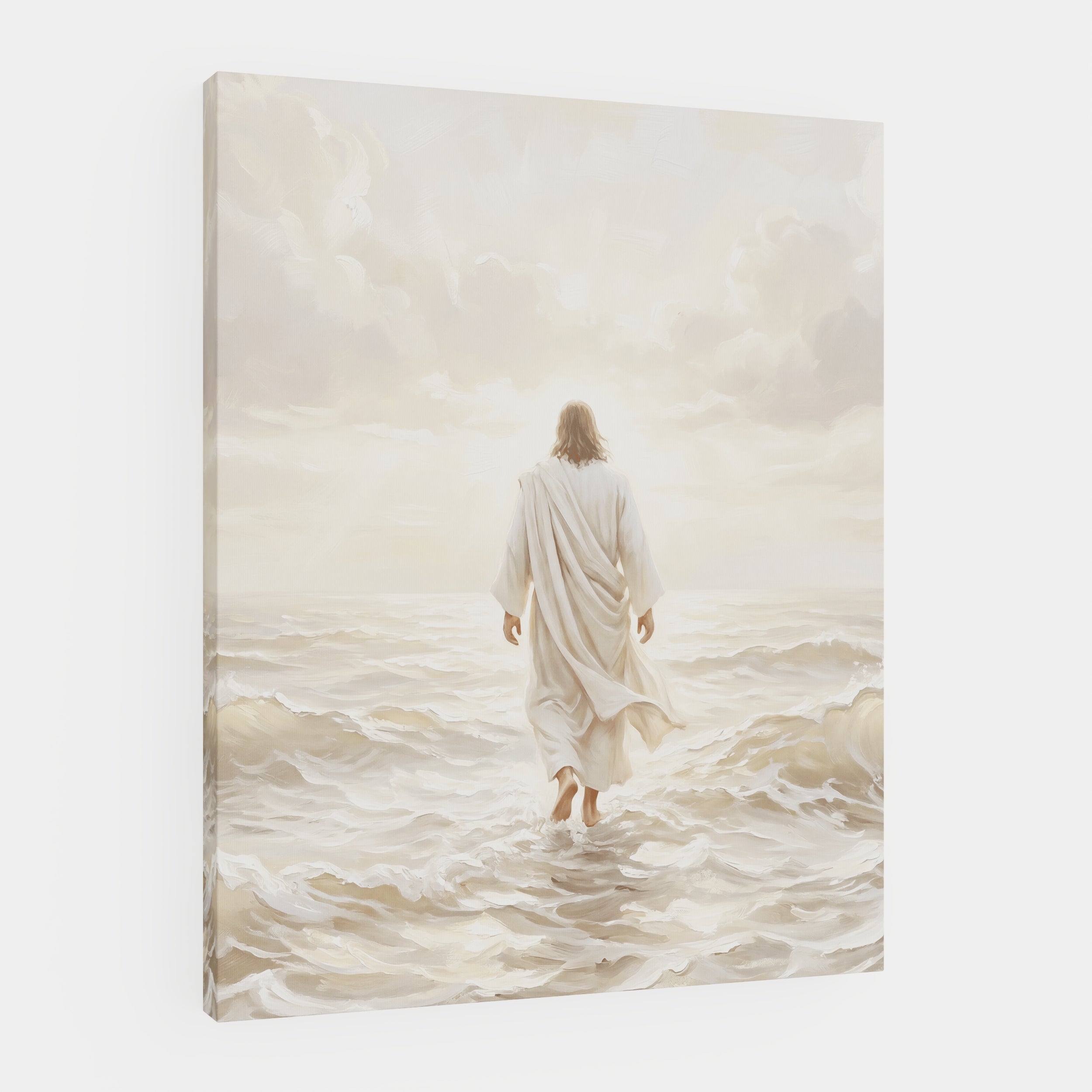 Even the Waves Obey - Canvas