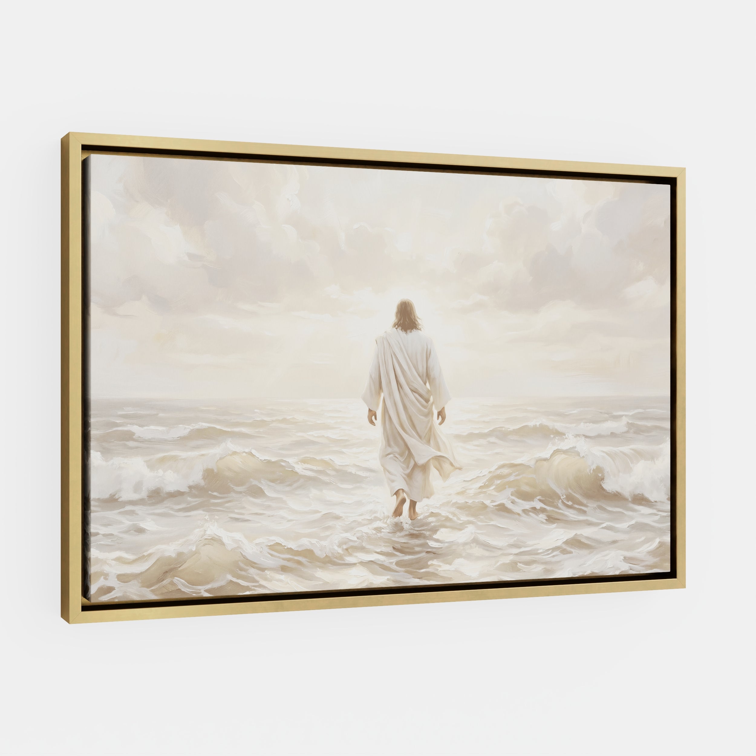 Even the Waves Obey - Canvas