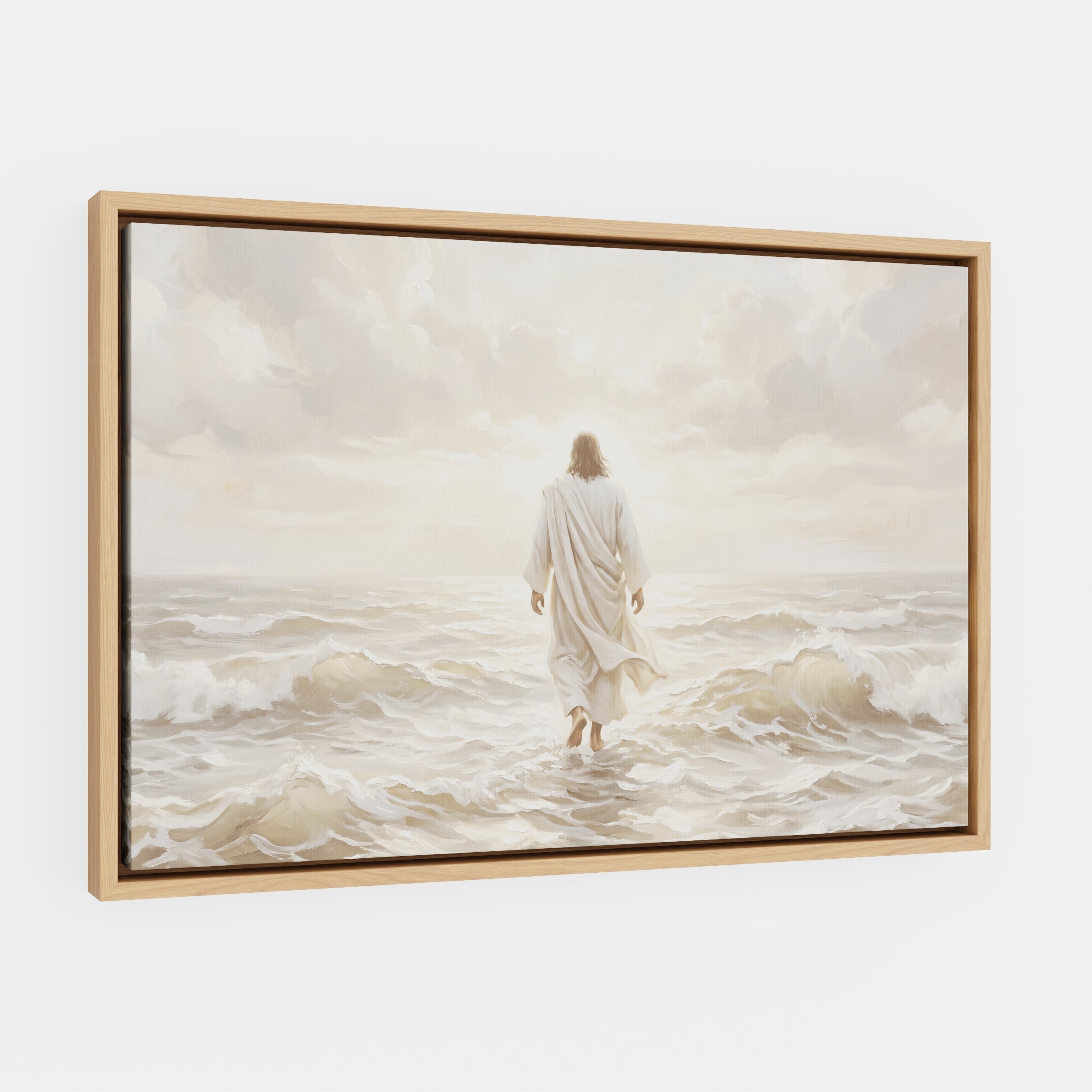 Even the Waves Obey - Canvas