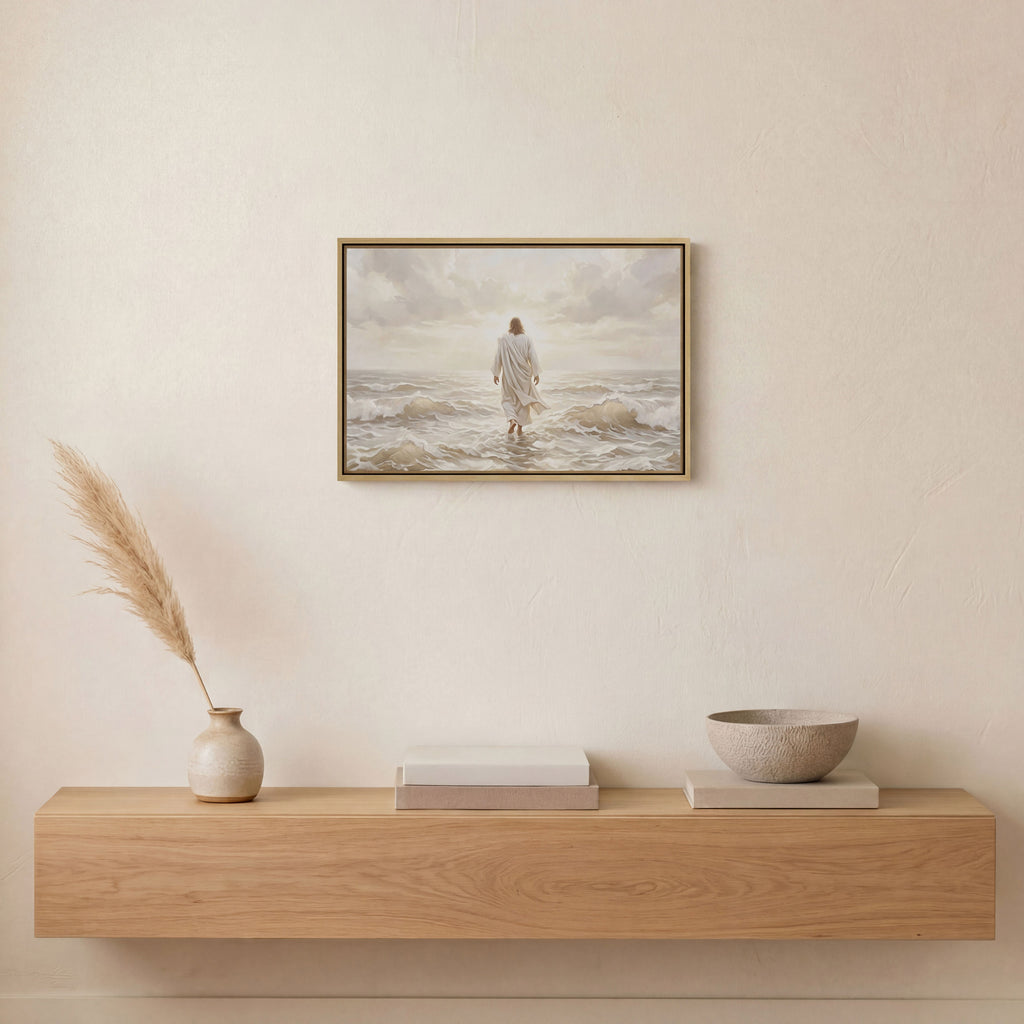 Even the Waves Obey - Canvas