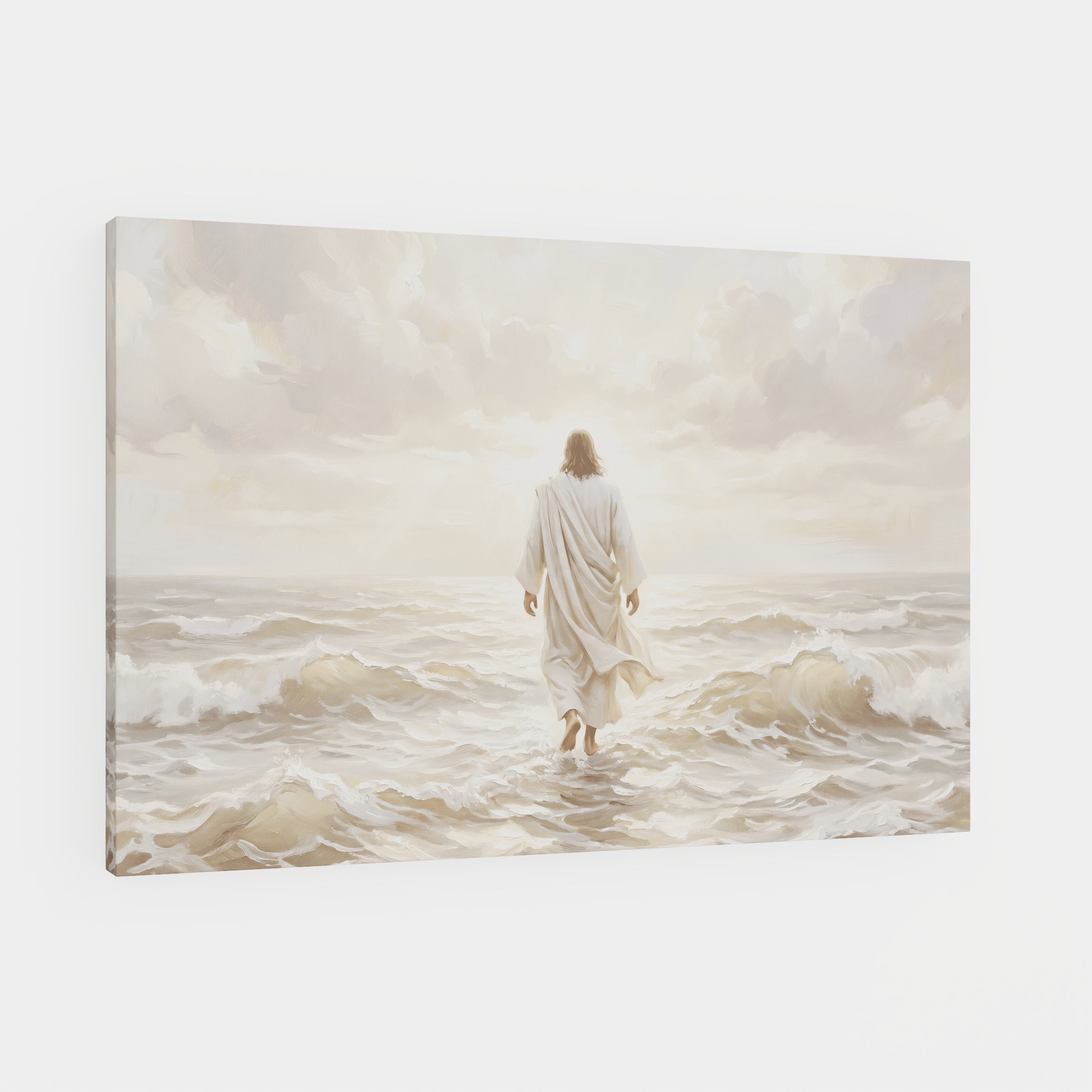 Even the Waves Obey - Canvas