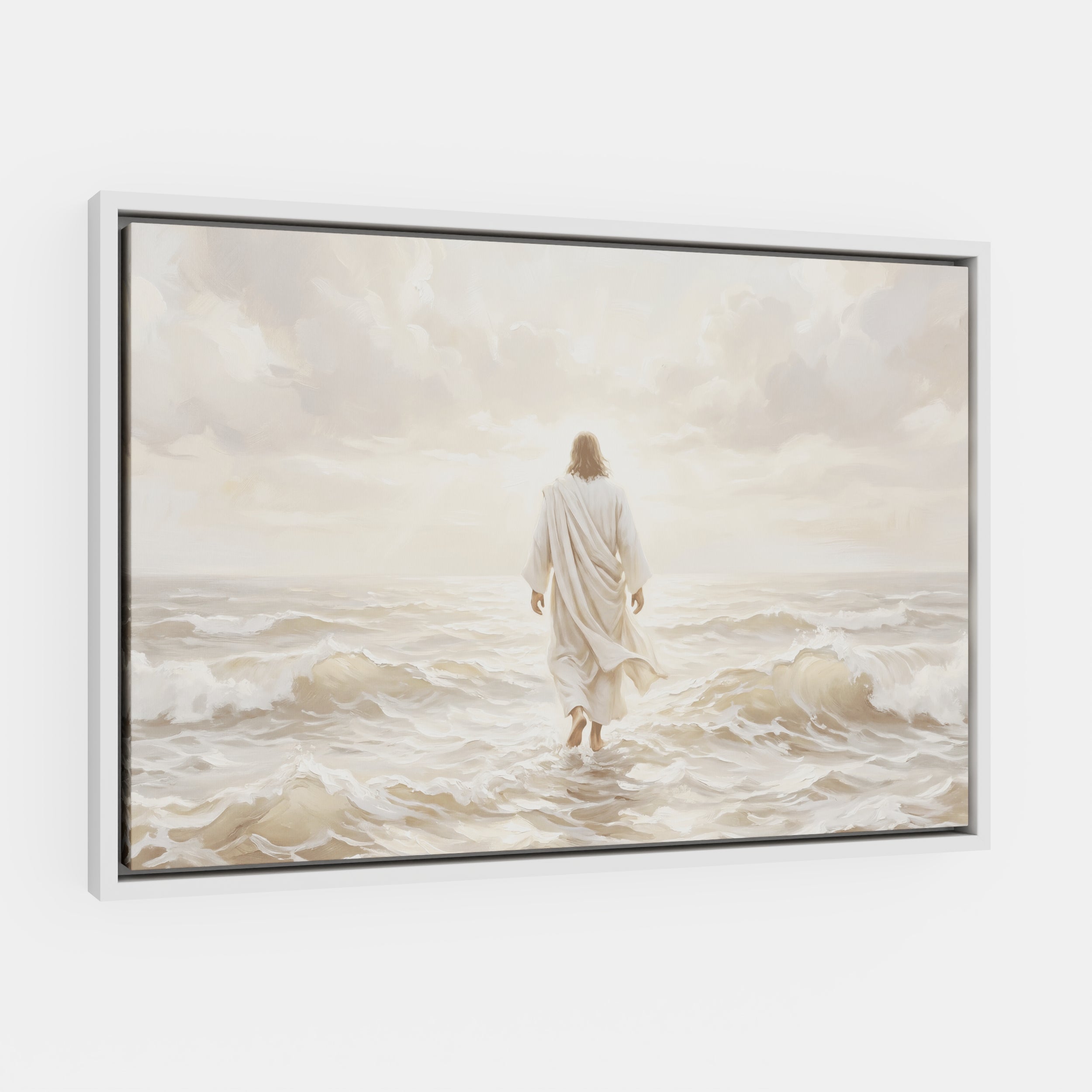 Even the Waves Obey - Canvas