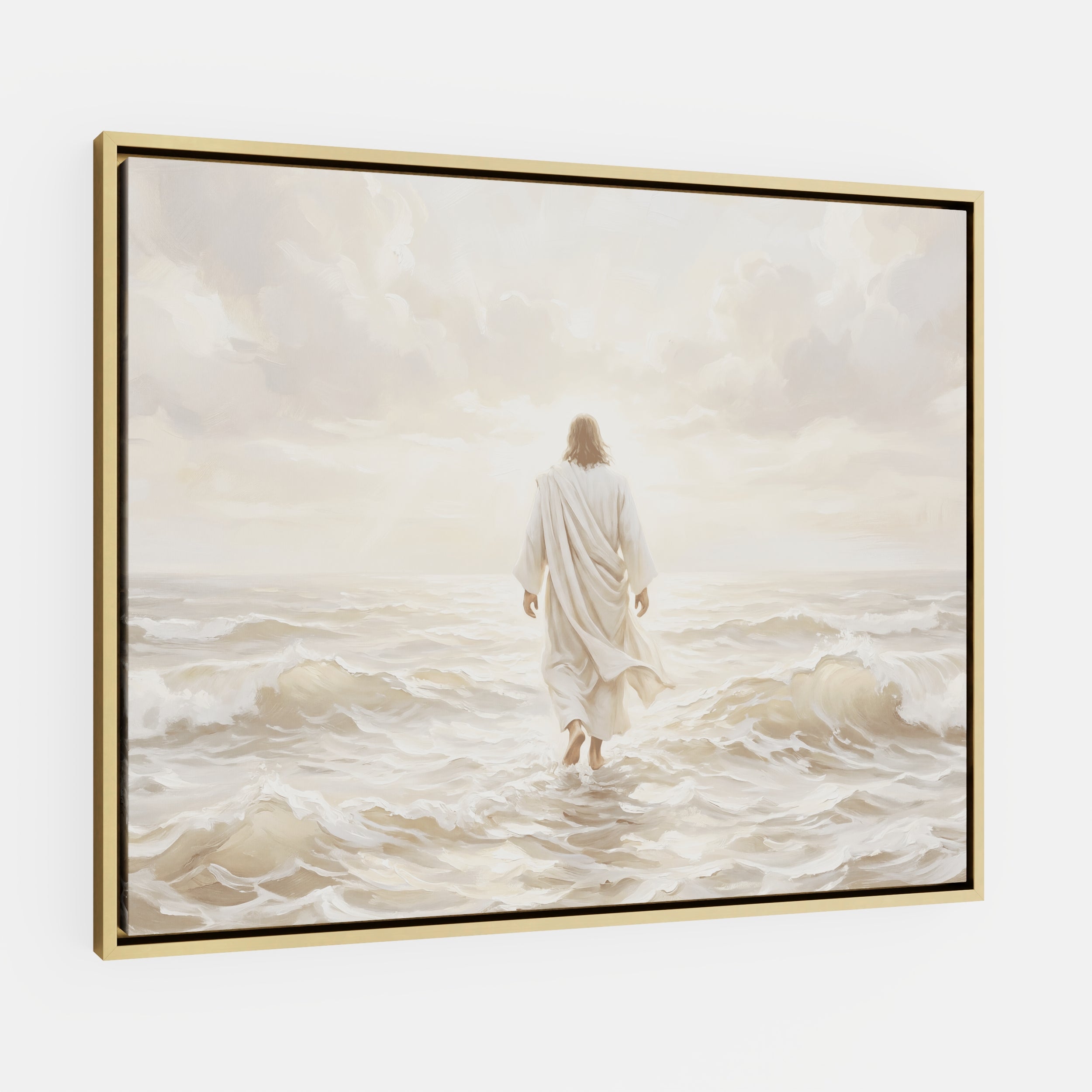 Even the Waves Obey - Canvas