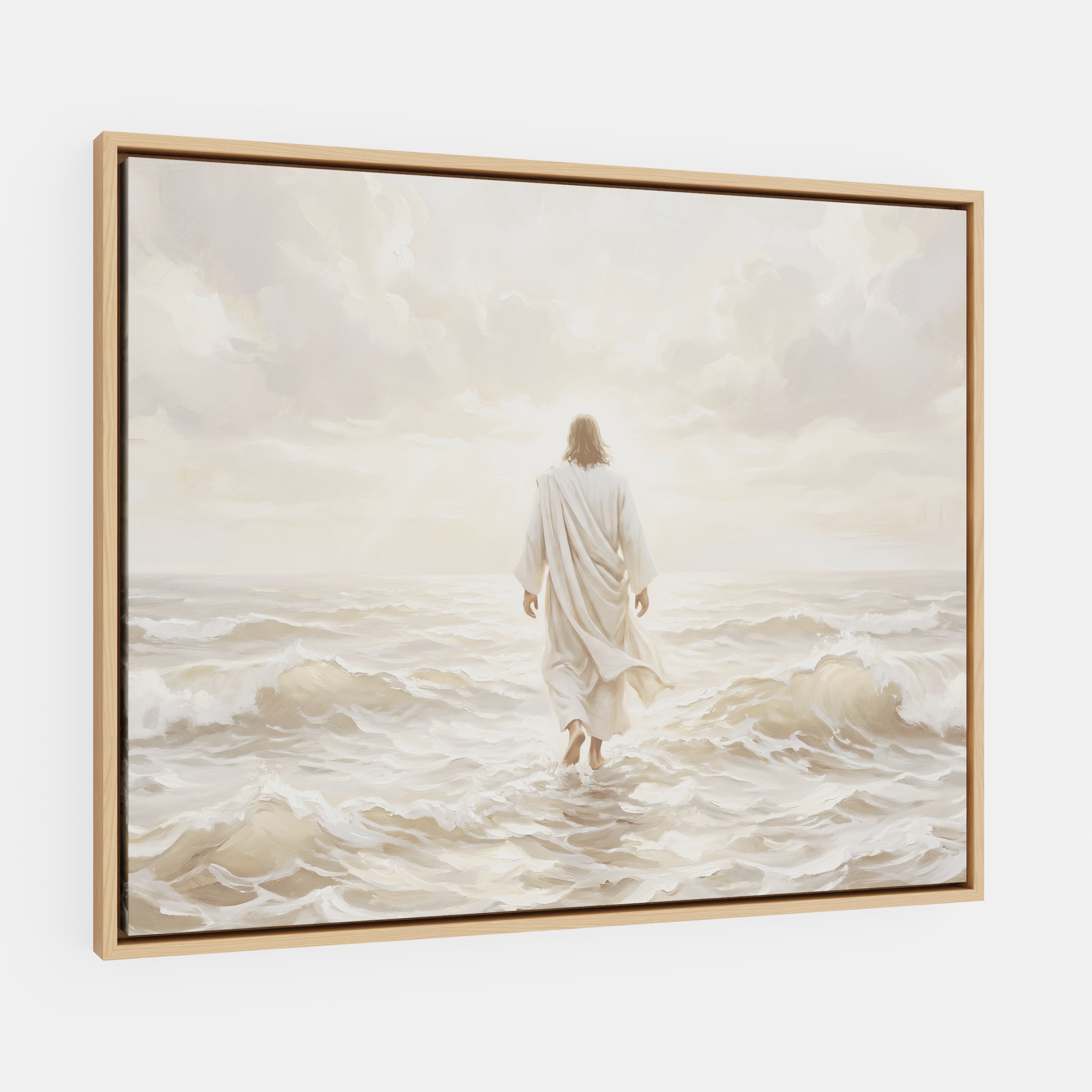 Even the Waves Obey - Canvas