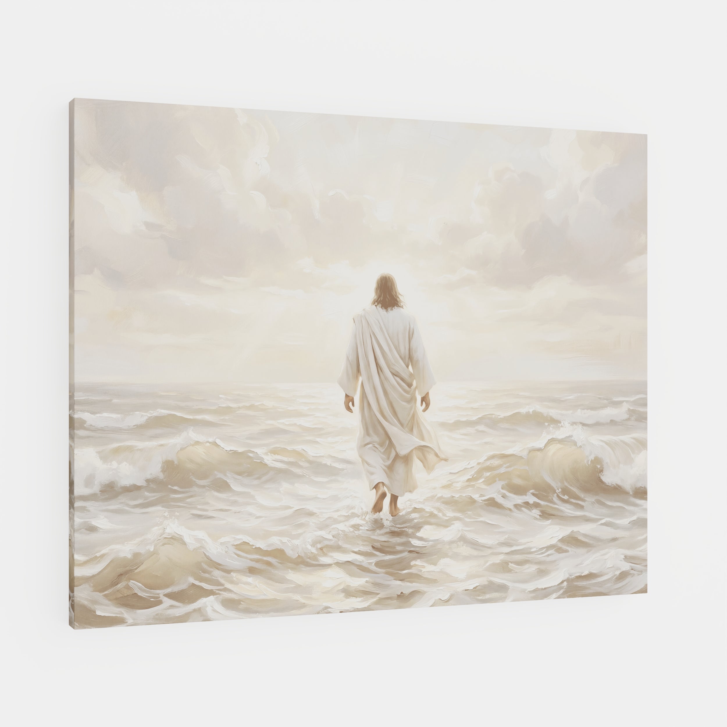 Even the Waves Obey - Canvas
