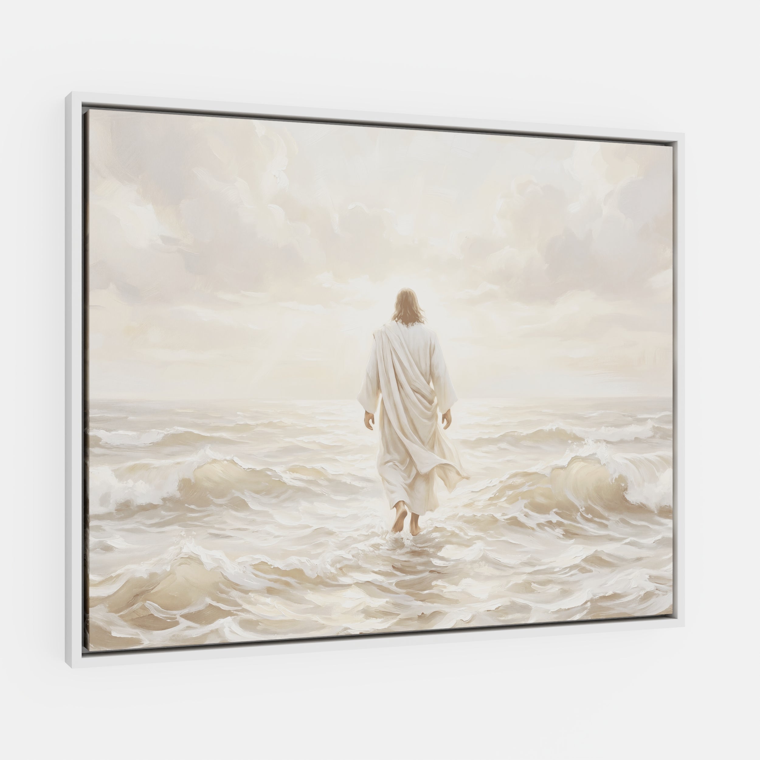 Even the Waves Obey - Canvas