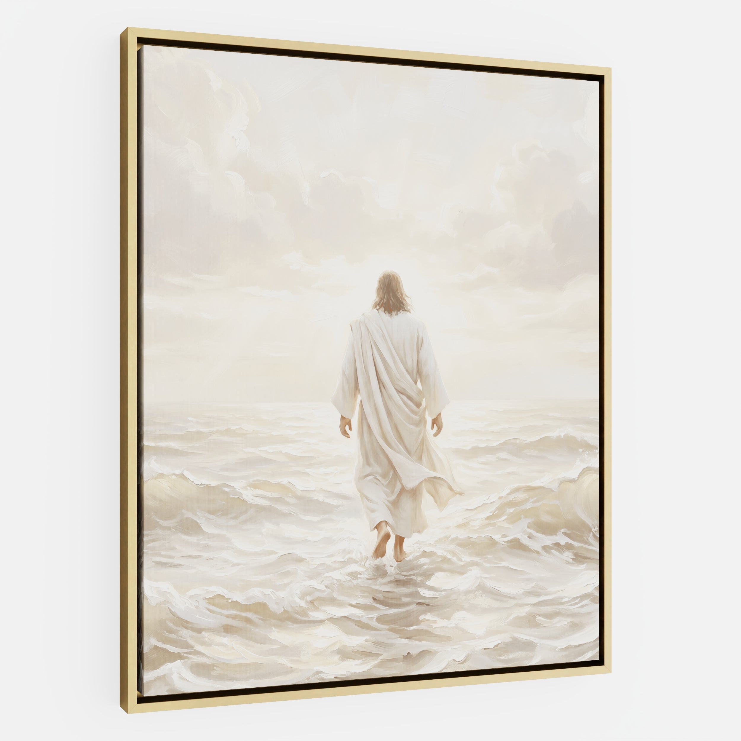 Even the Waves Obey - Canvas