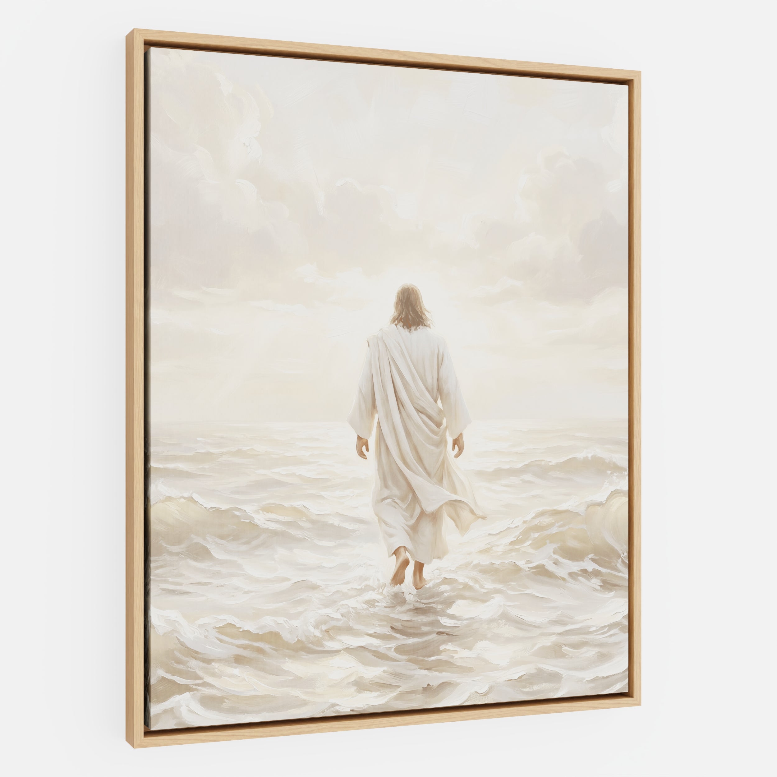 Even the Waves Obey - Canvas
