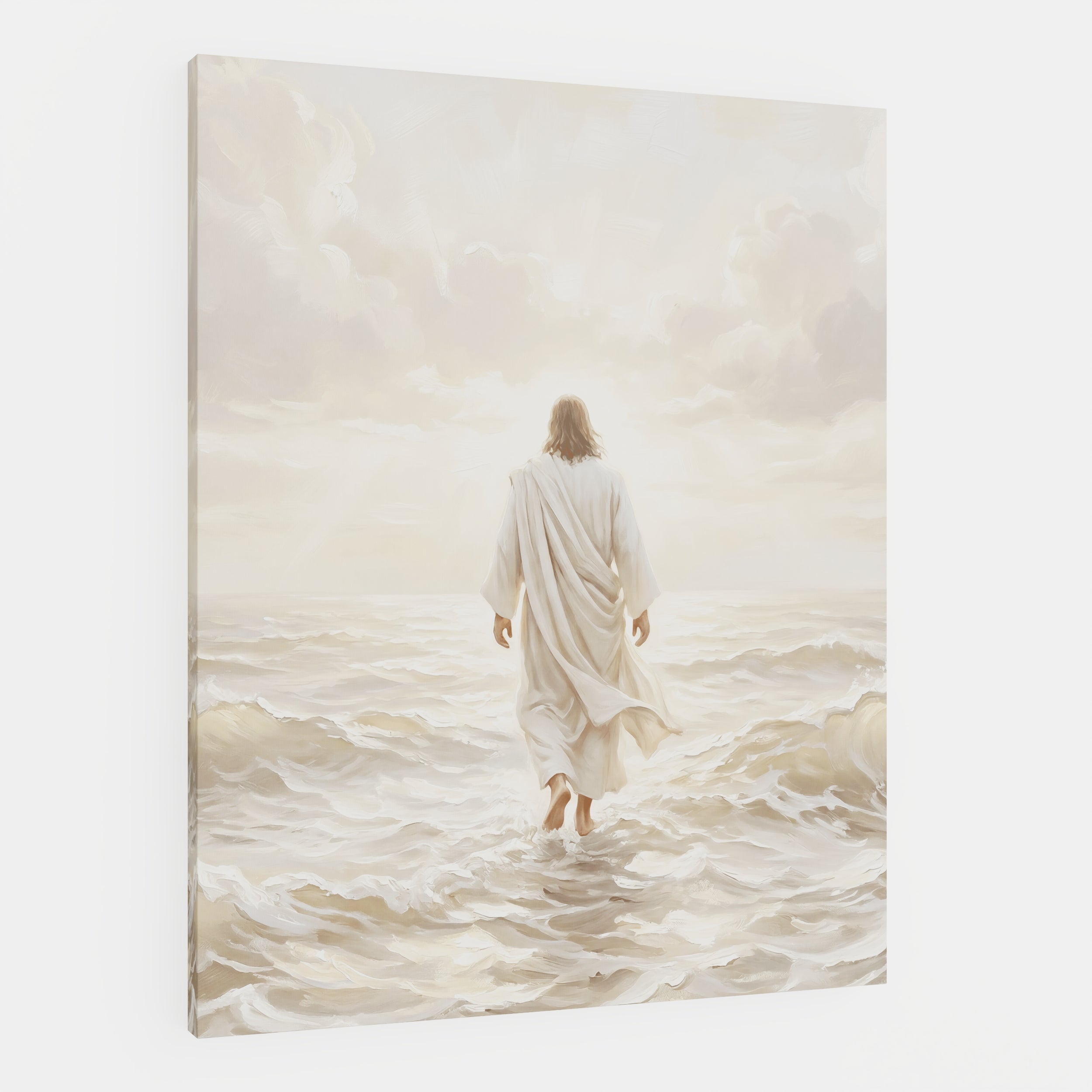 Even the Waves Obey - Canvas