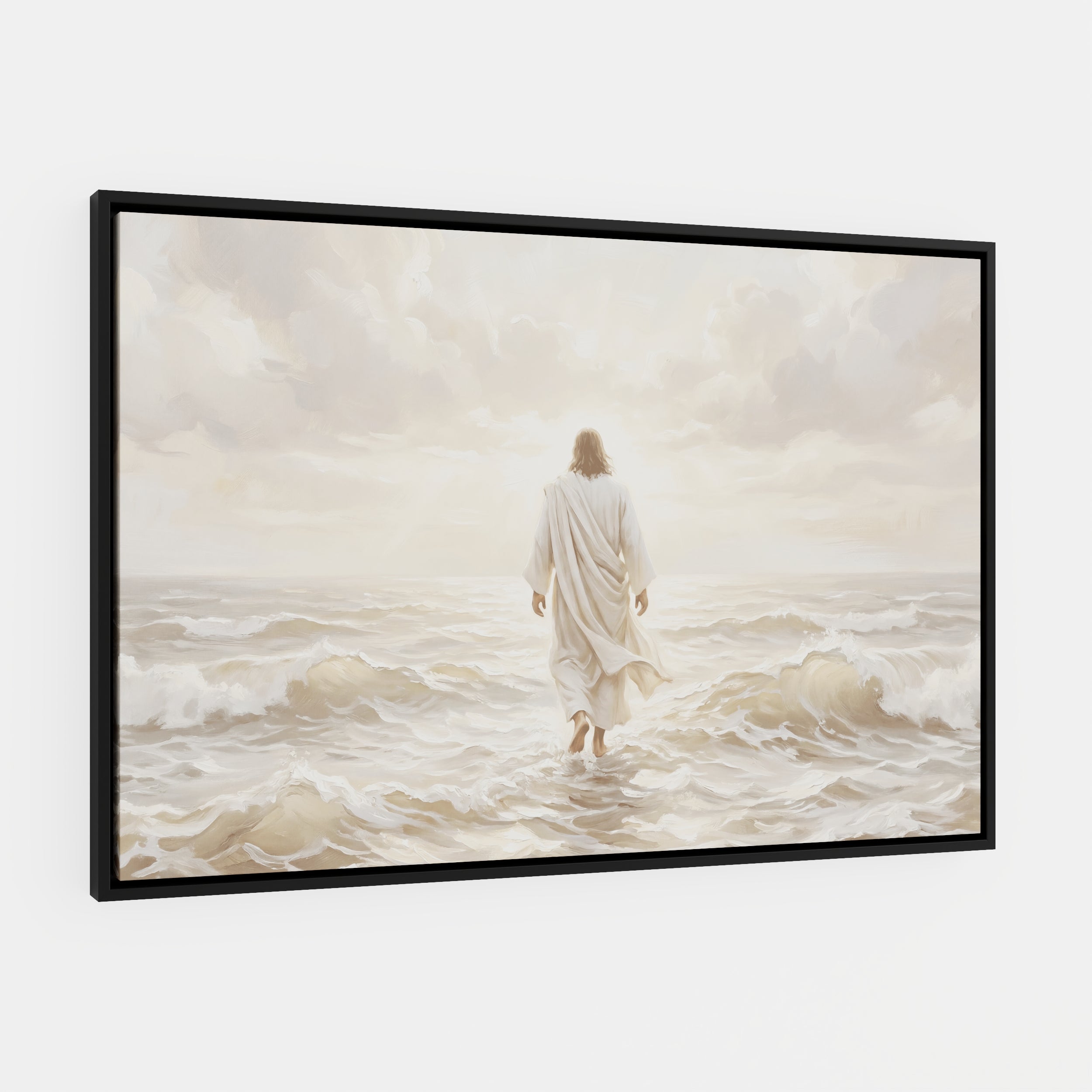 Even the Waves Obey - Canvas