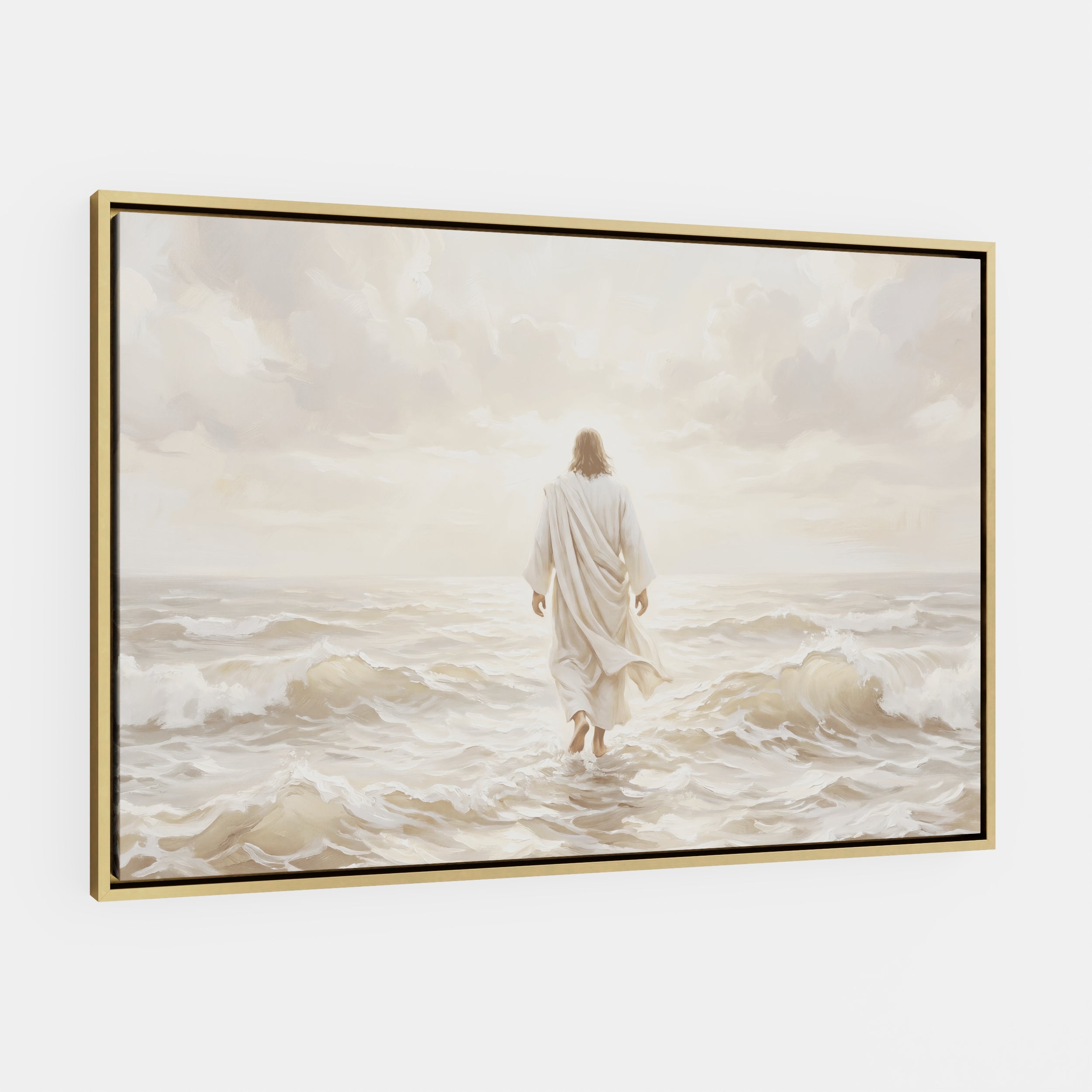Even the Waves Obey - Canvas