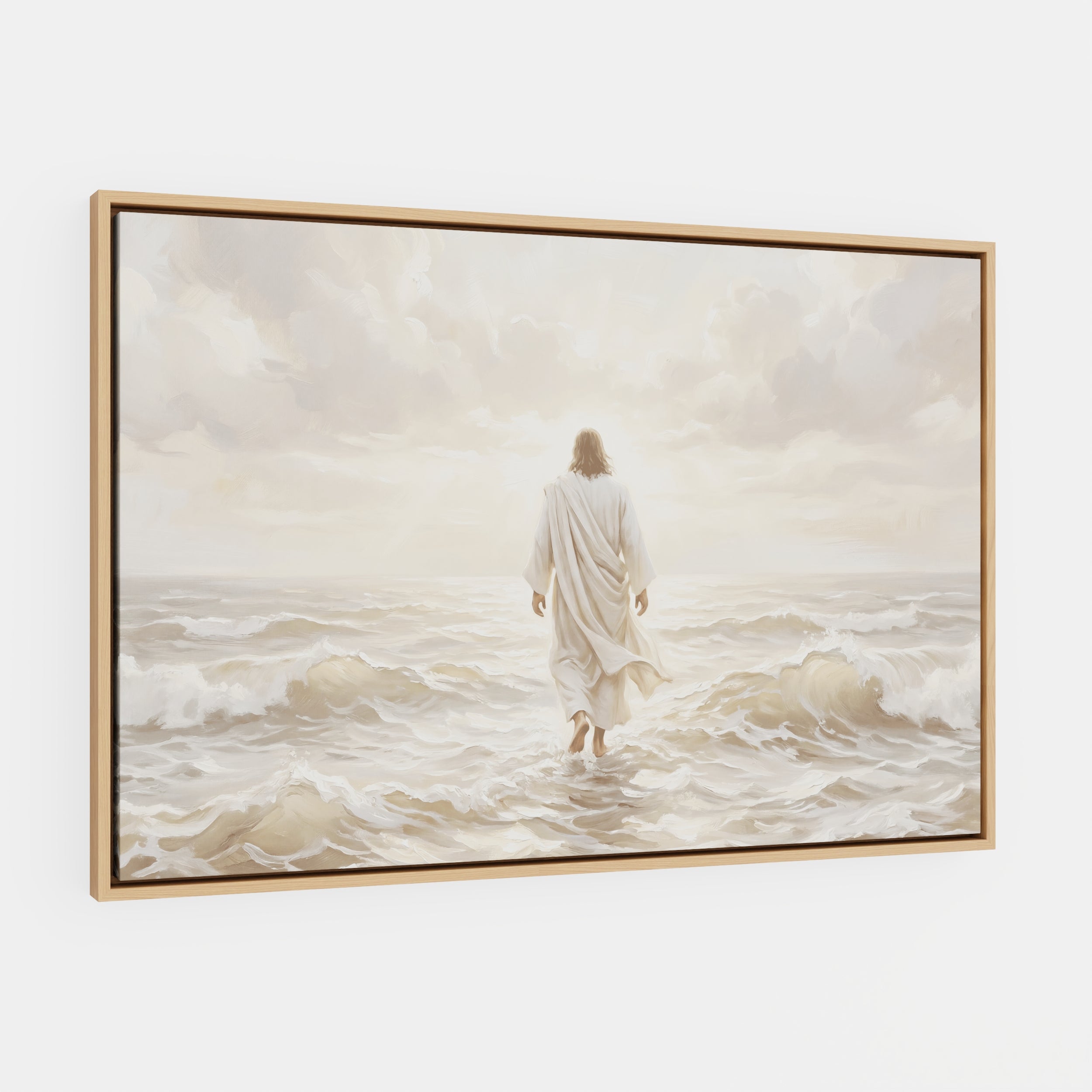Even the Waves Obey - Canvas
