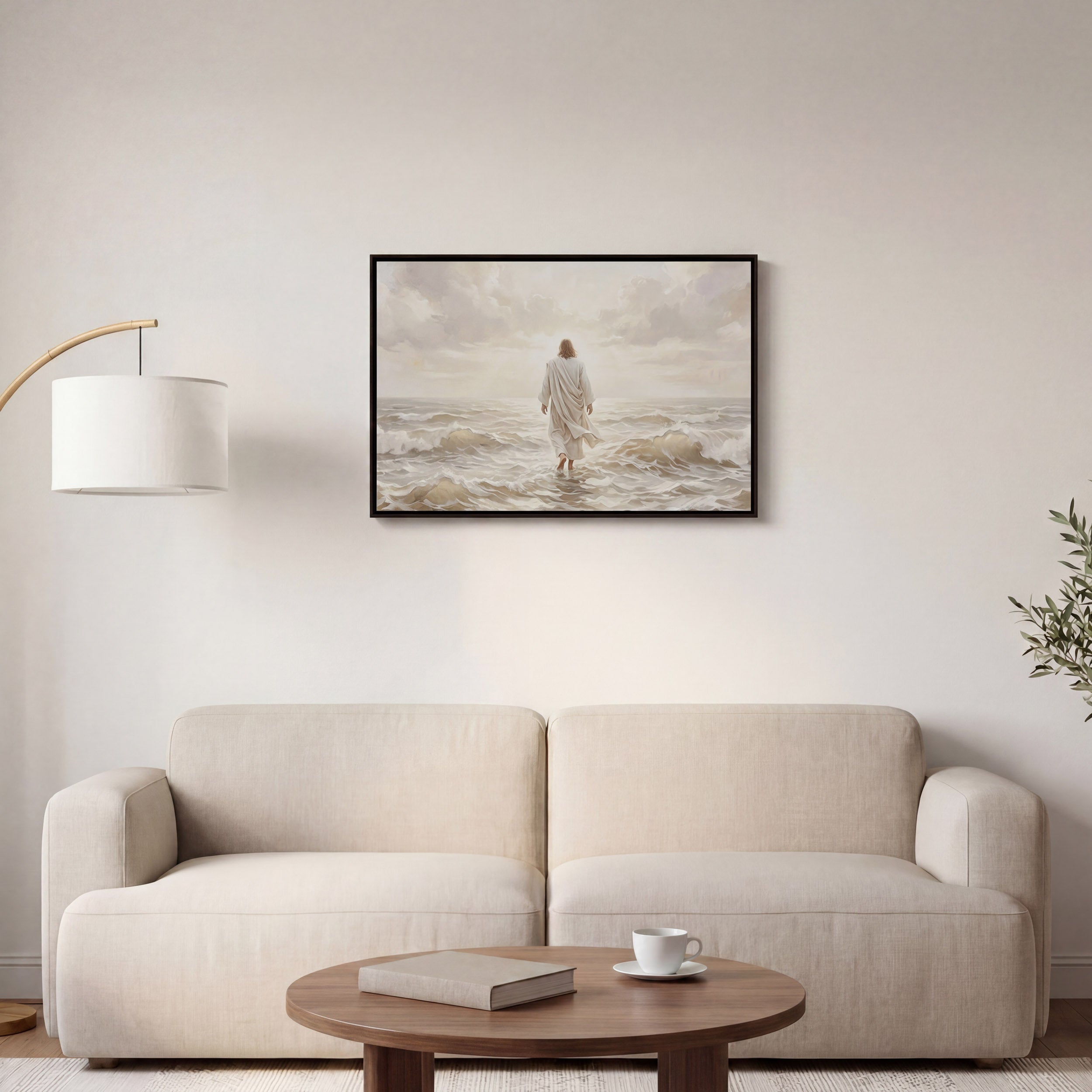 Even the Waves Obey - Canvas