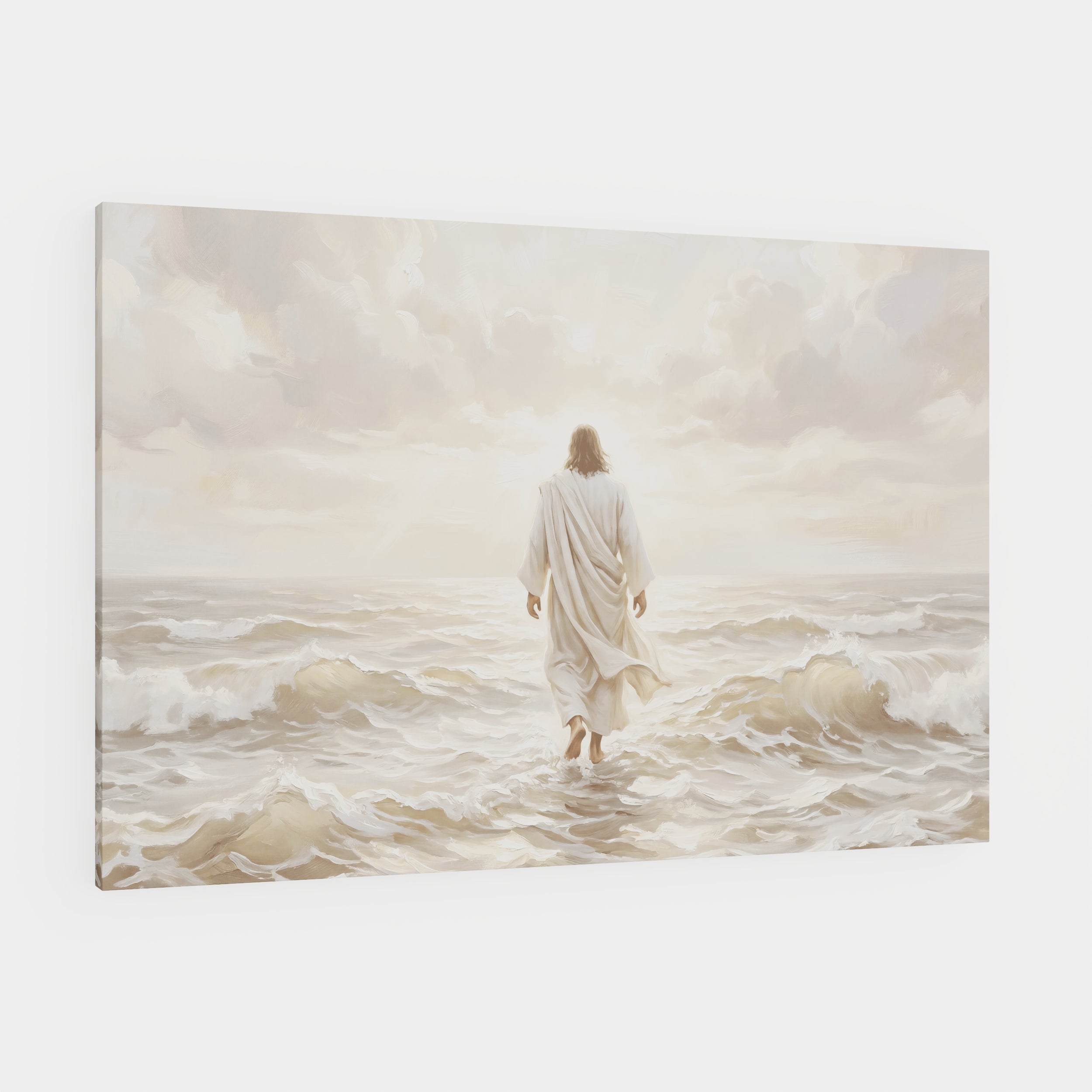 Even the Waves Obey - Canvas
