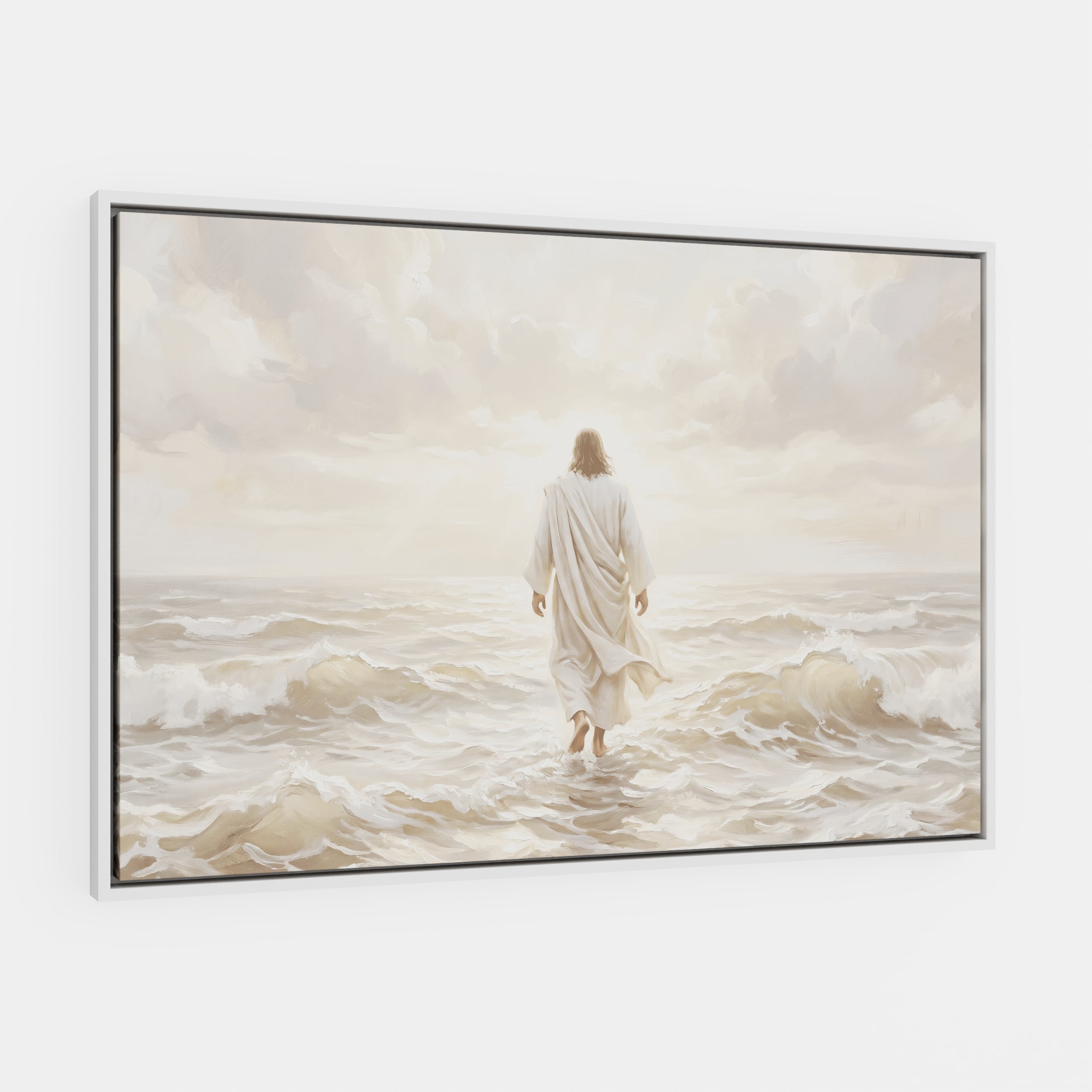 Even the Waves Obey - Canvas