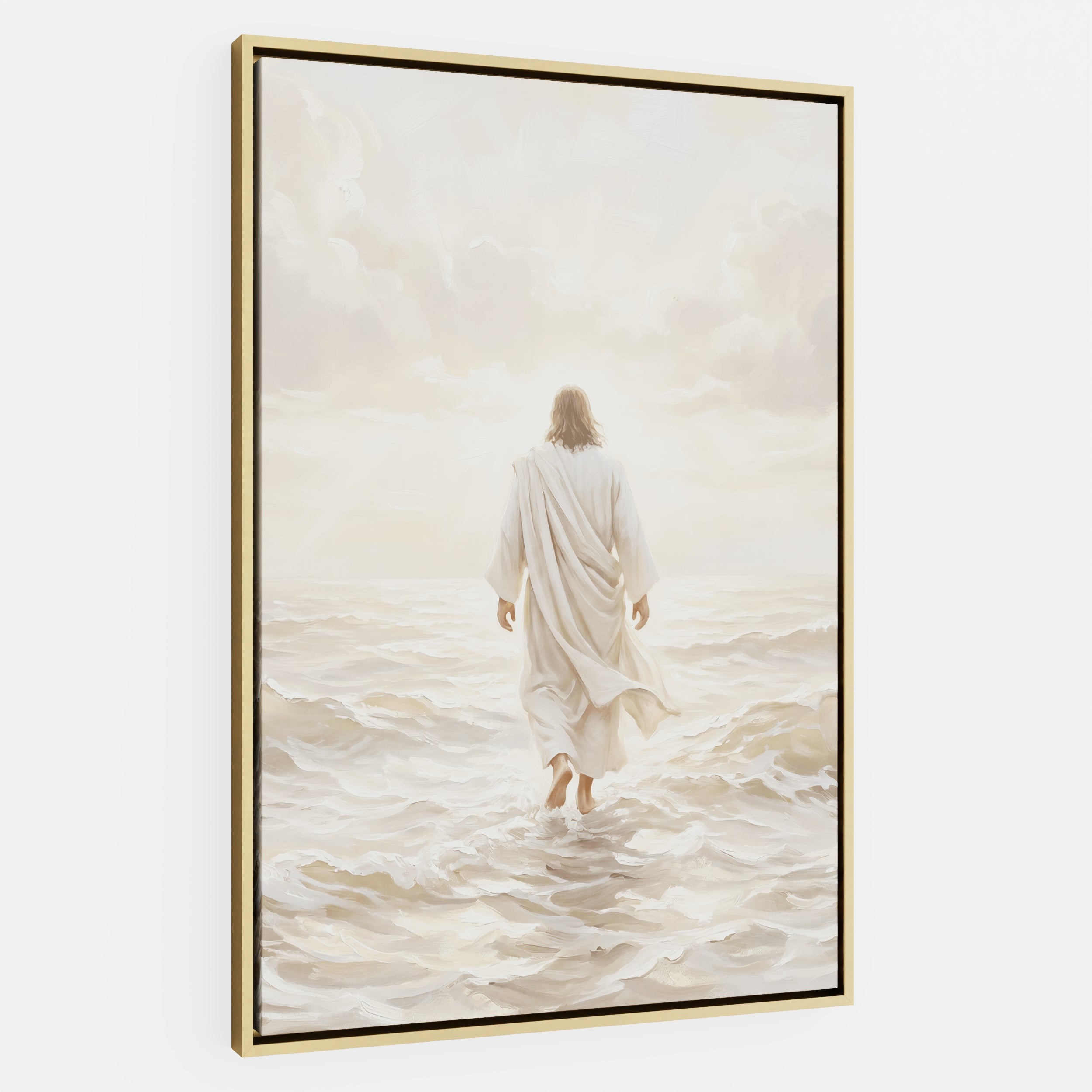 Even the Waves Obey - Canvas