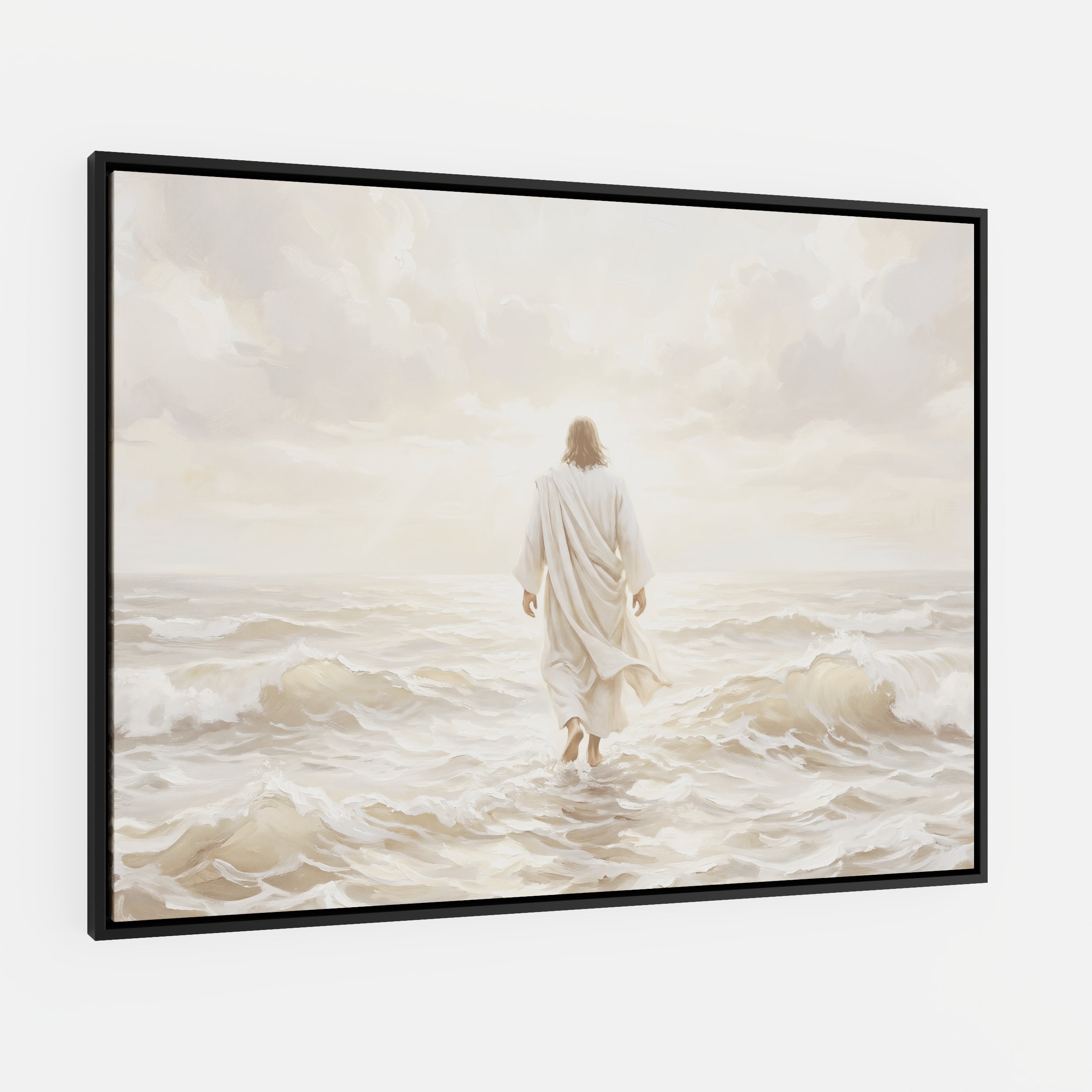 Even the Waves Obey - Canvas