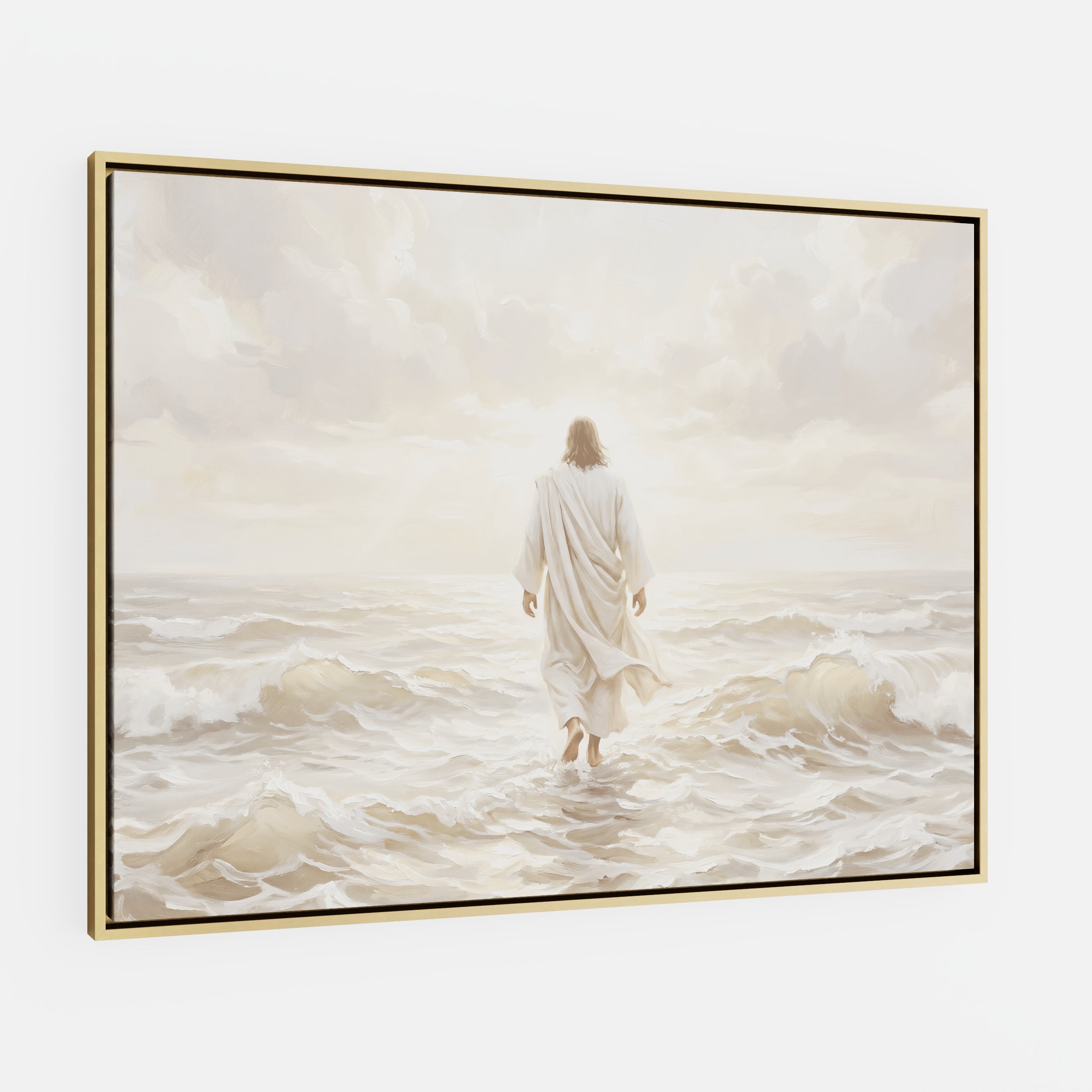 Even the Waves Obey - Canvas