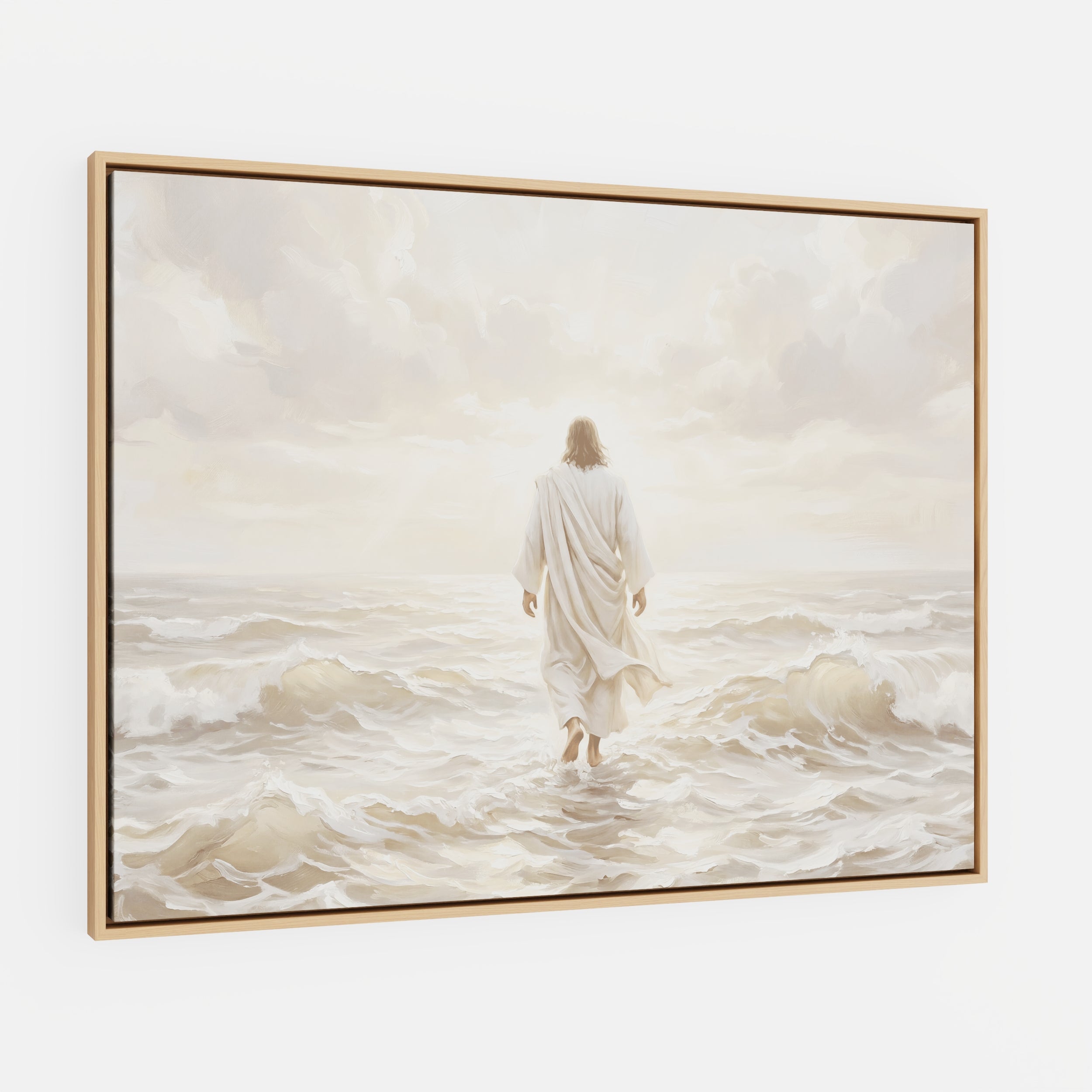 Even the Waves Obey - Canvas