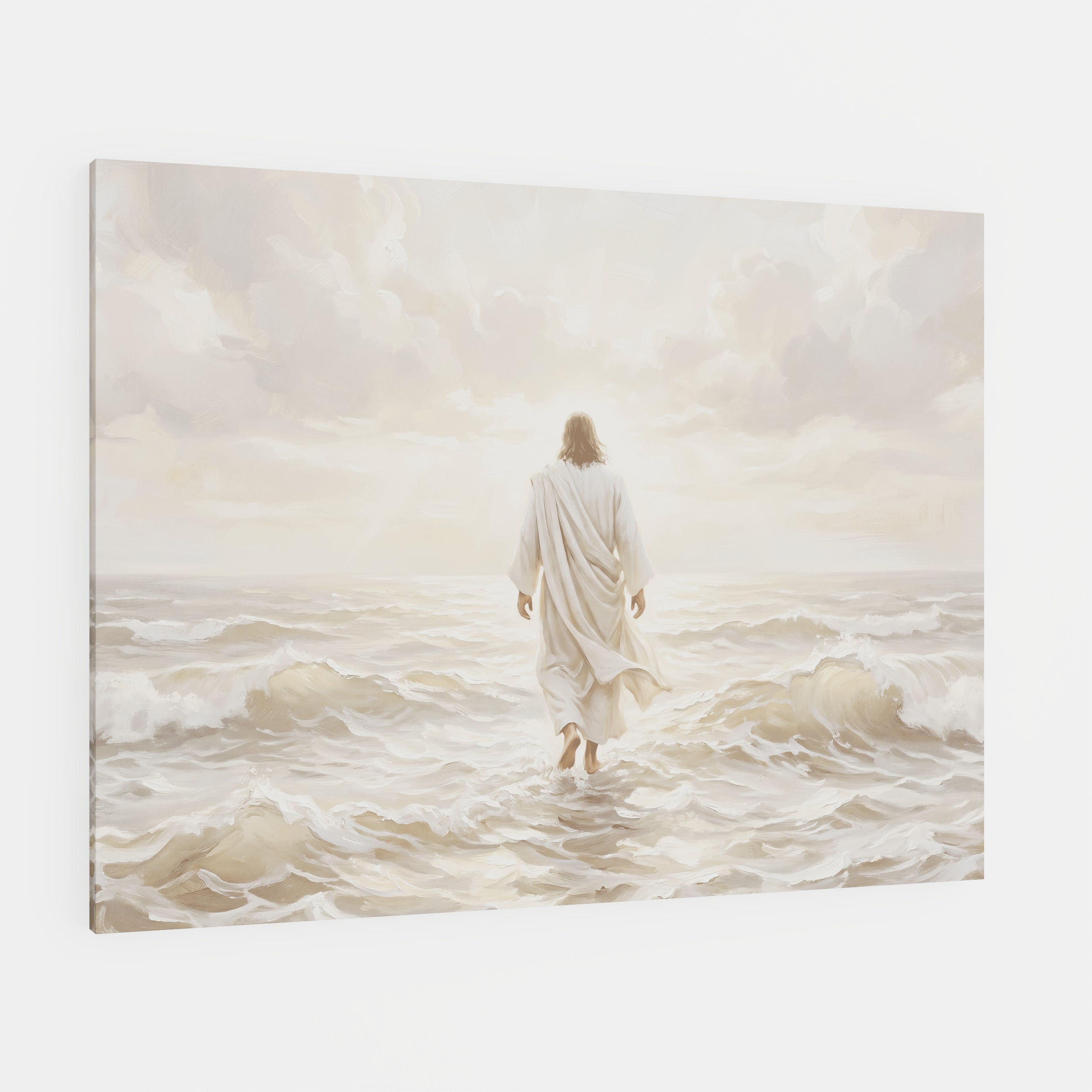 Even the Waves Obey - Canvas