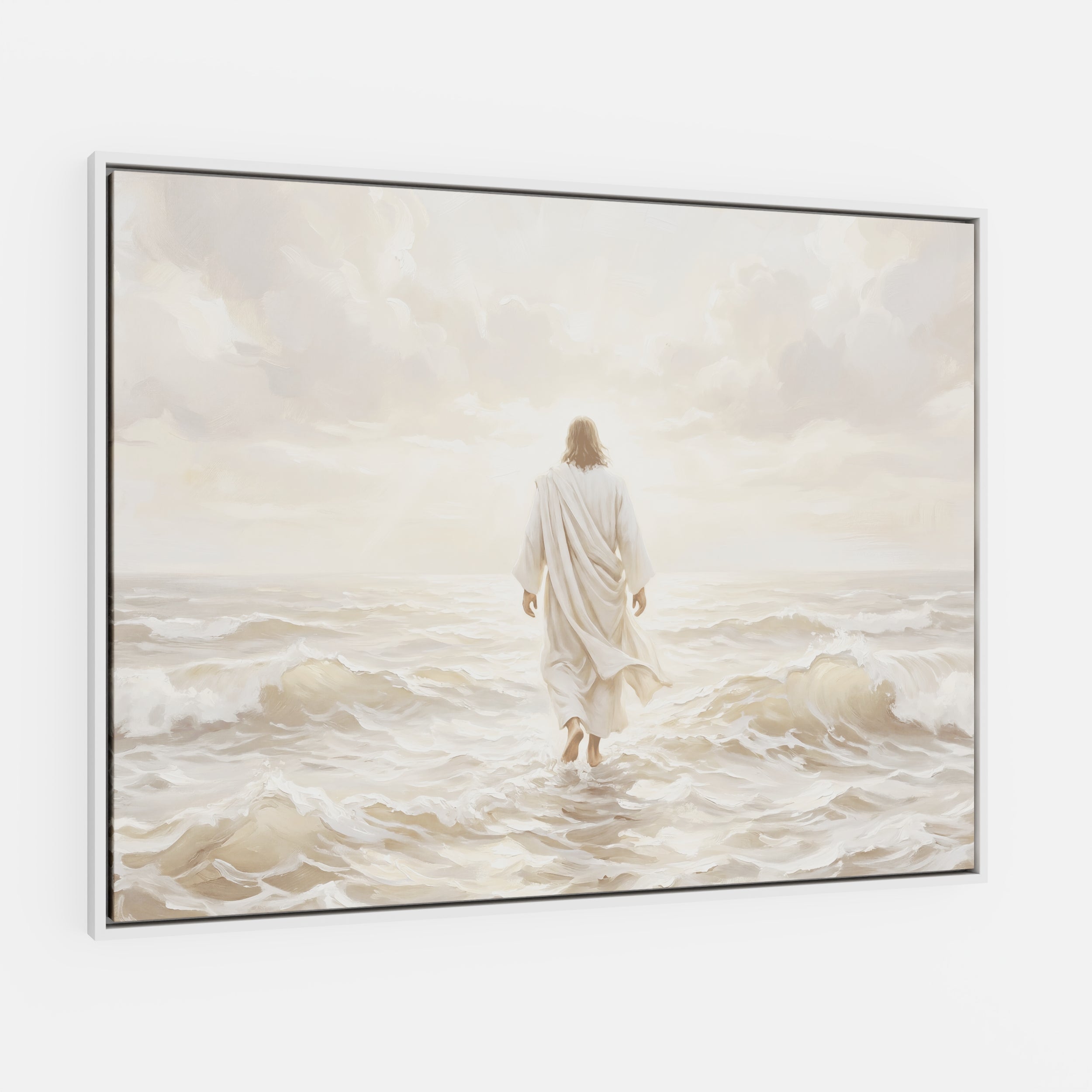 Even the Waves Obey - Canvas